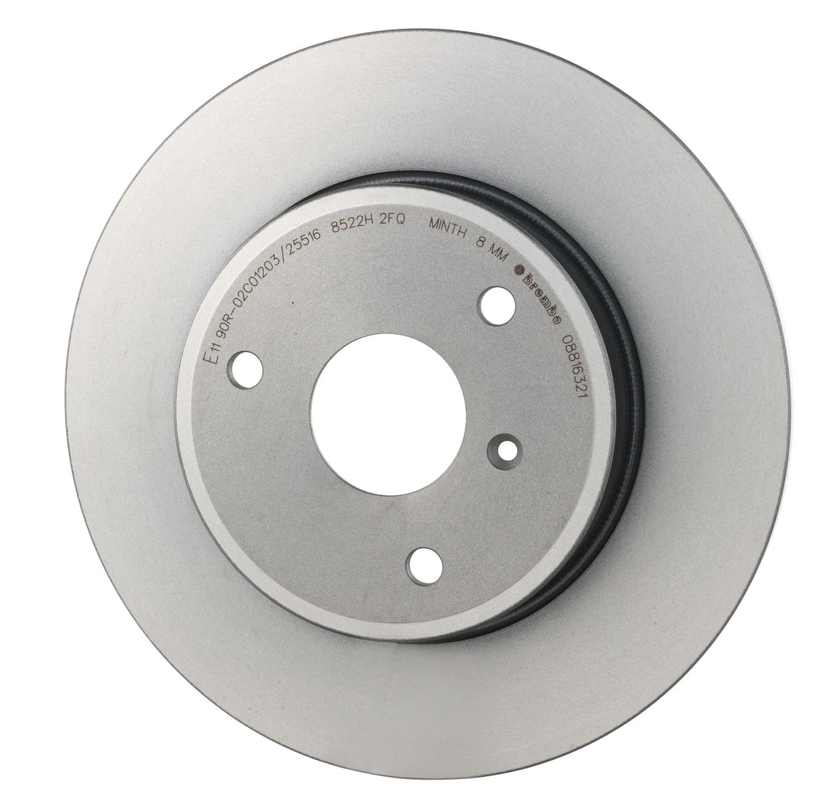 PRIME UV Coated Front Disc Brake Rotor - 08.8163.21_08
