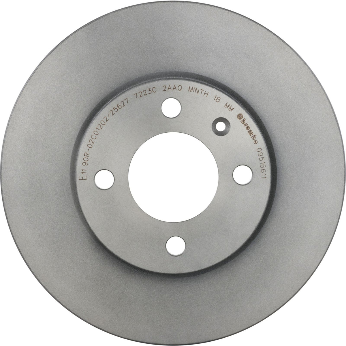 PRIME UV Coated Front Disc Brake Rotor - 09.5166.11_04