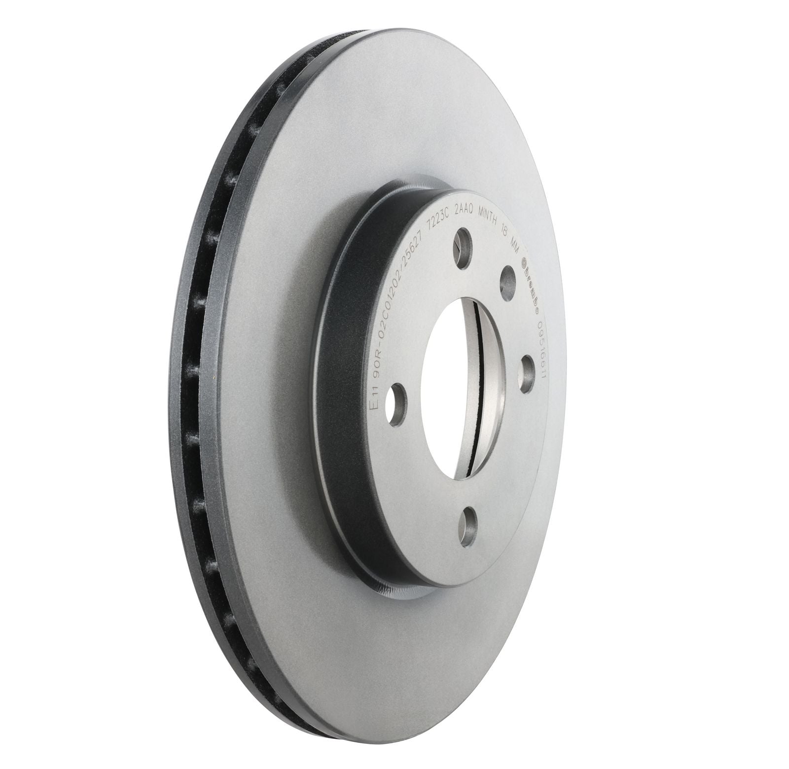 PRIME UV Coated Front Disc Brake Rotor - 09.5166.11_27