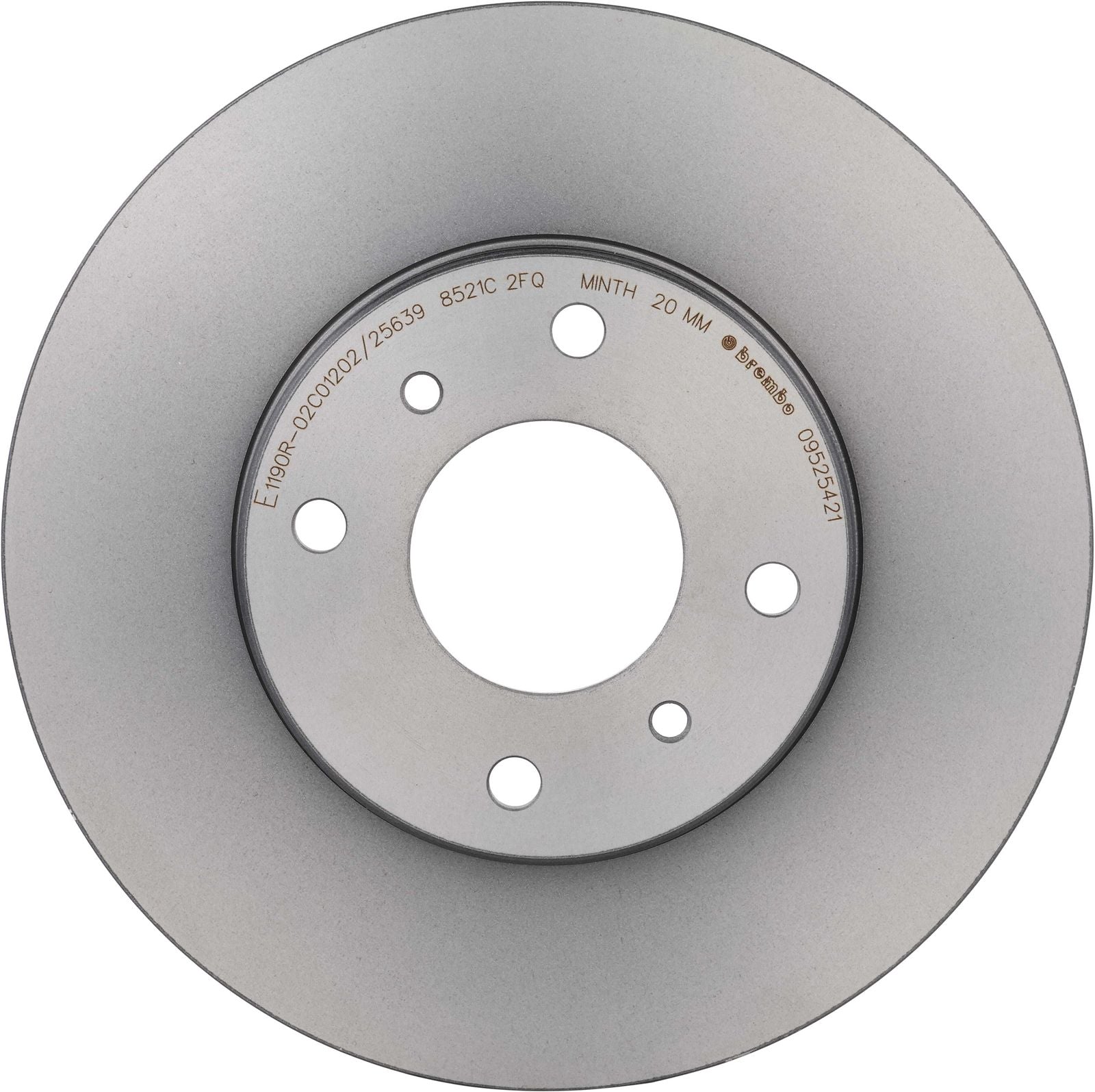 PRIME UV Coated Front Disc Brake Rotor - 09.5254.21_03