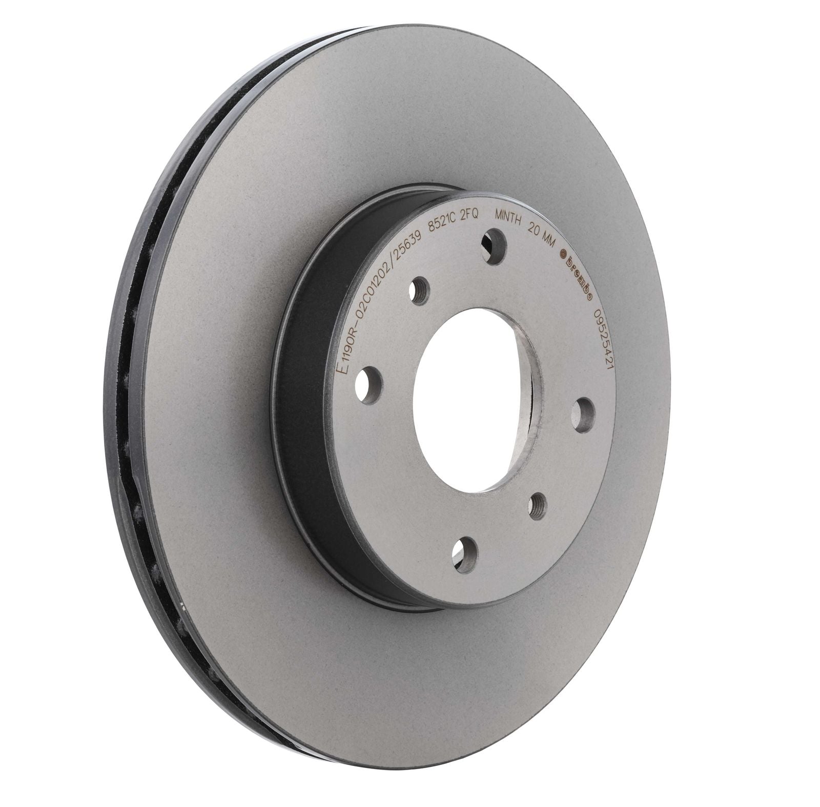 PRIME UV Coated Front Disc Brake Rotor - 09.5254.21_27