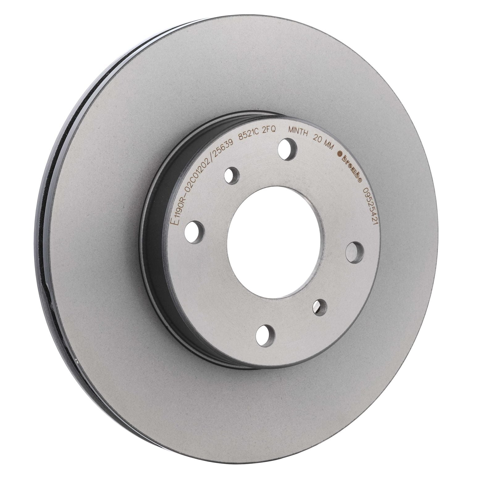PRIME UV Coated Front Disc Brake Rotor - 09.5254.21_28