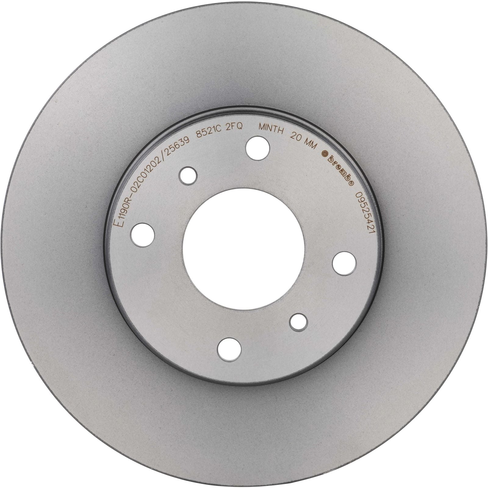 PRIME UV Coated Front Disc Brake Rotor - 09.5254.21_02