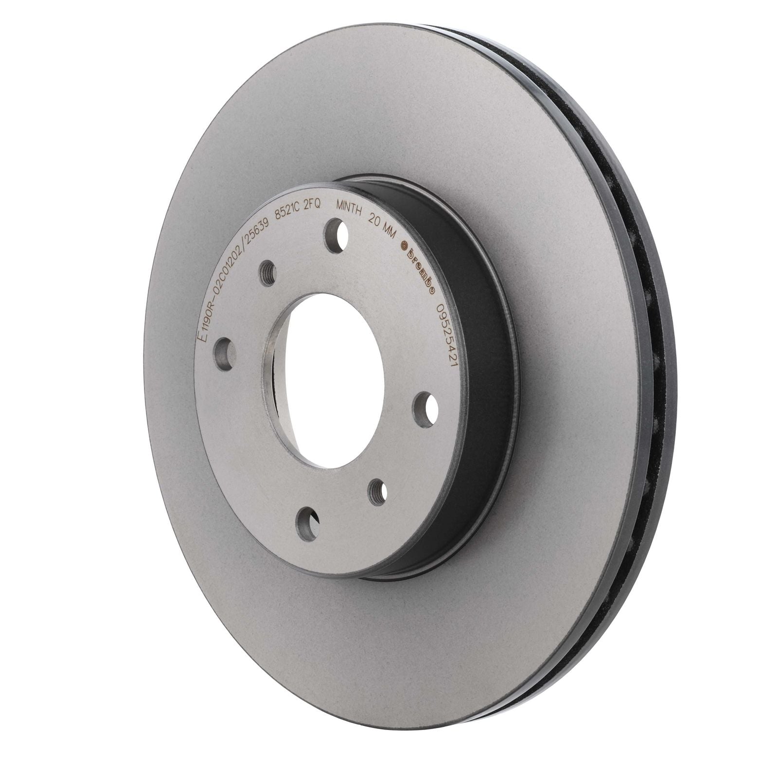 PRIME UV Coated Front Disc Brake Rotor - 09.5254.21_09
