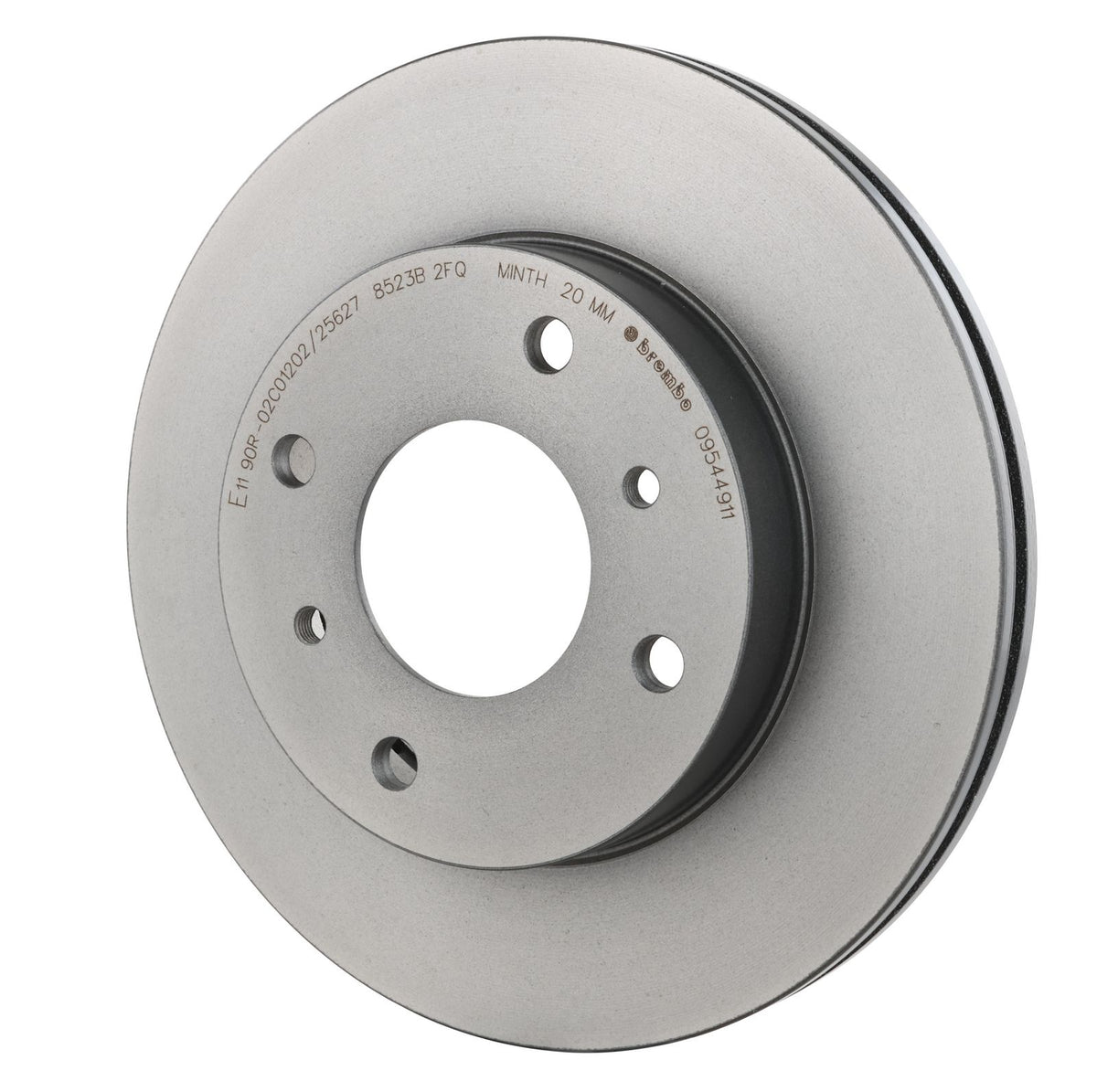 PRIME UV Coated Front Disc Brake Rotor - 09.5449.11_09