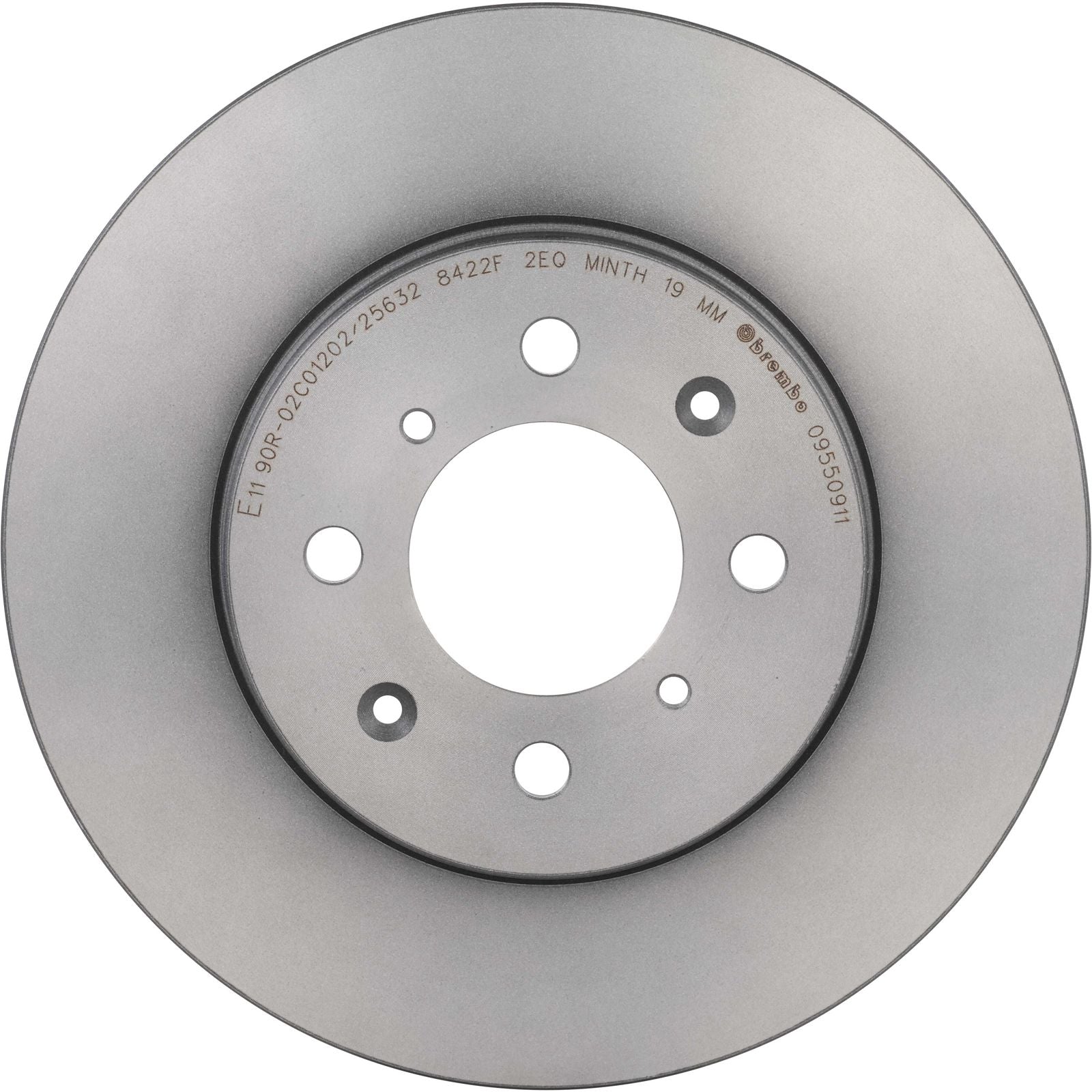 PRIME UV Coated Front Disc Brake Rotor - 09.5509.11_28