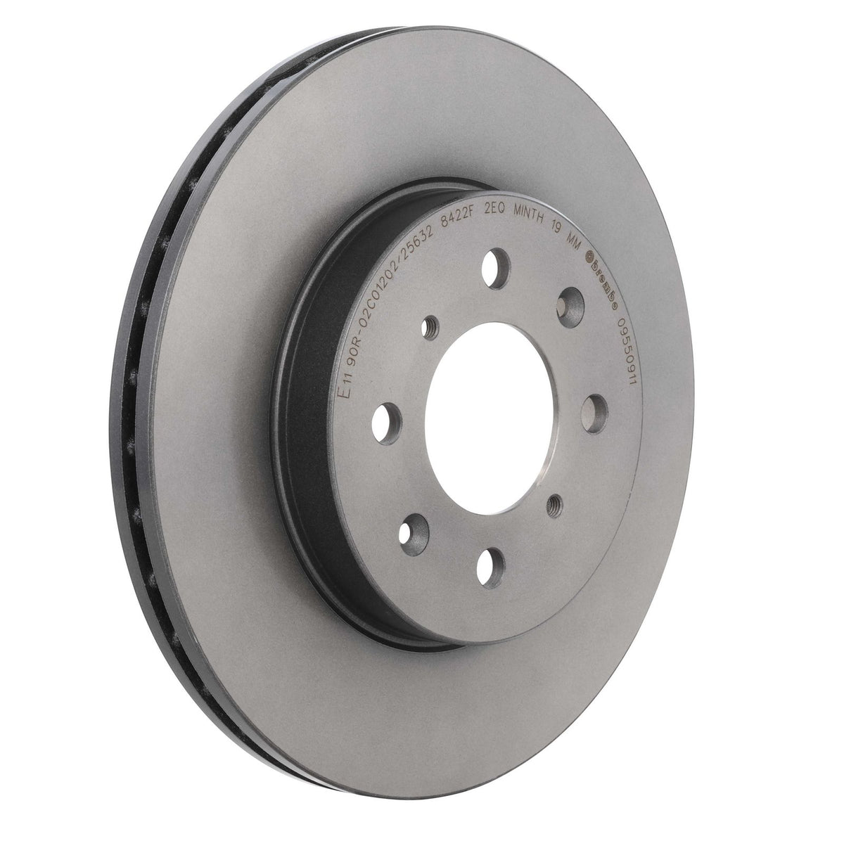PRIME UV Coated Front Disc Brake Rotor - 09.5509.11_23