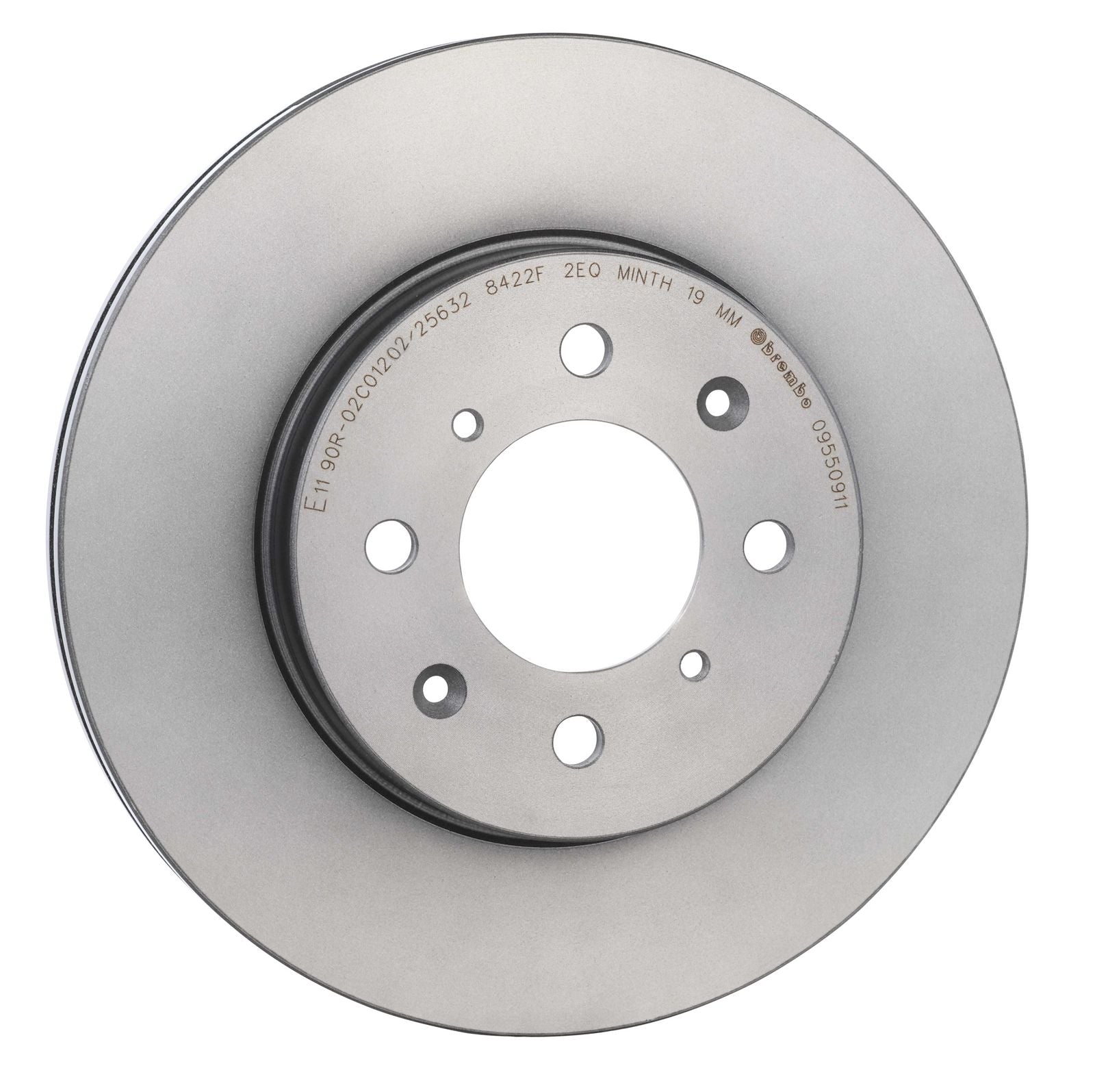 PRIME UV Coated Front Disc Brake Rotor - 09.5509.11_25