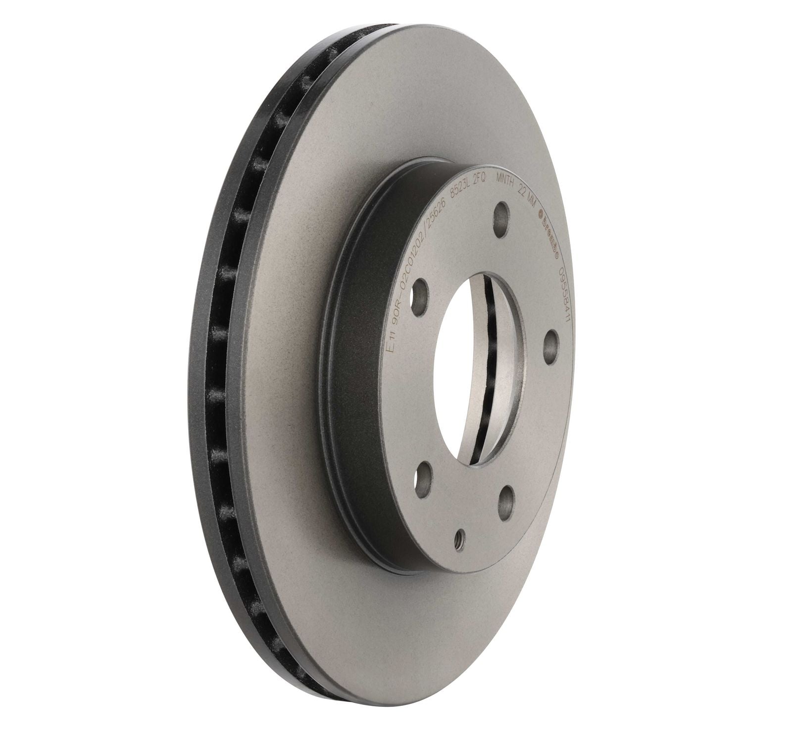 PRIME UV Coated Front Disc Brake Rotor - 09.5584.11_26
