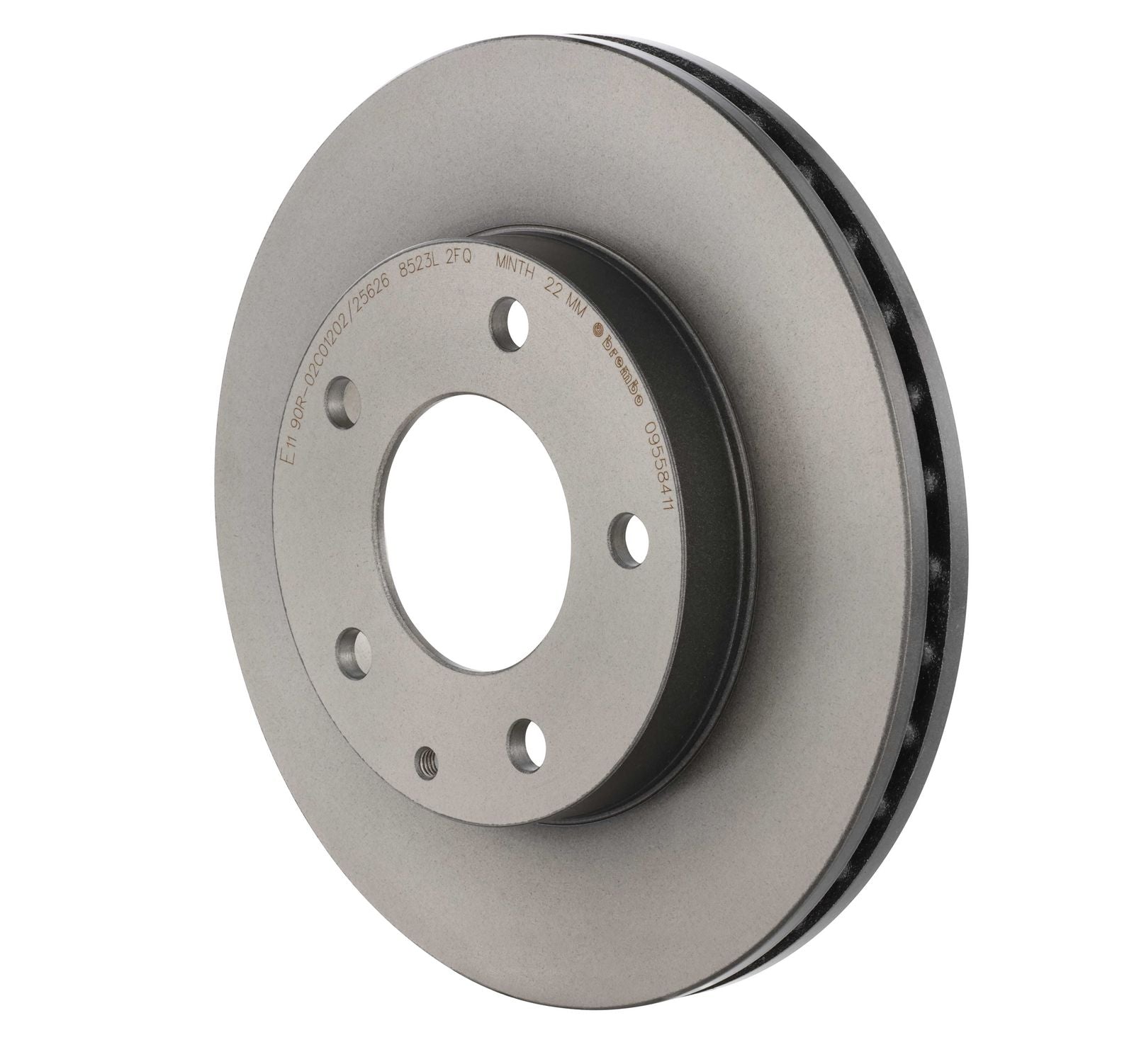 PRIME UV Coated Front Disc Brake Rotor - 09.5584.11_09