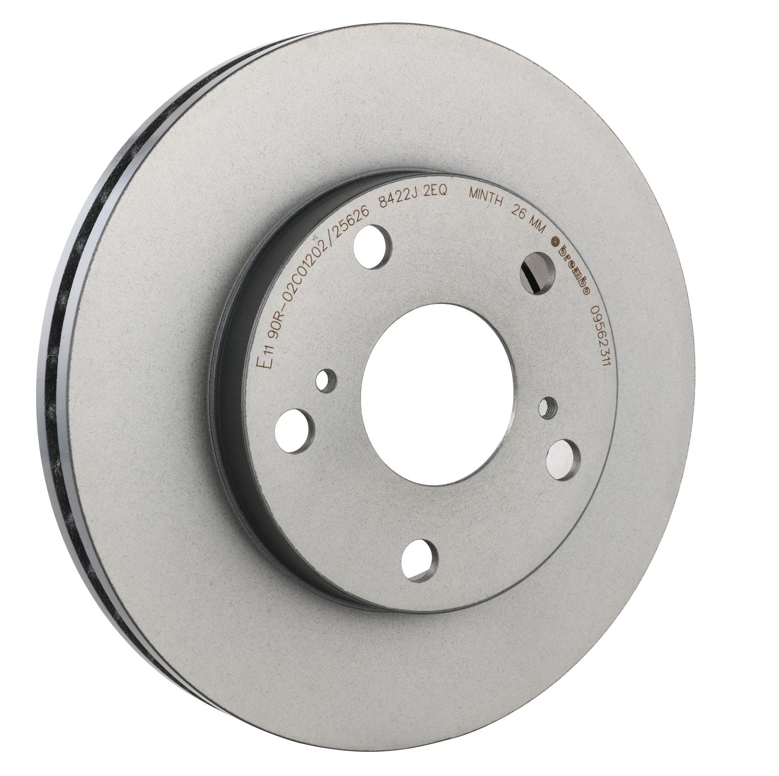 PRIME UV Coated Front Disc Brake Rotor - 09.5623.11_28