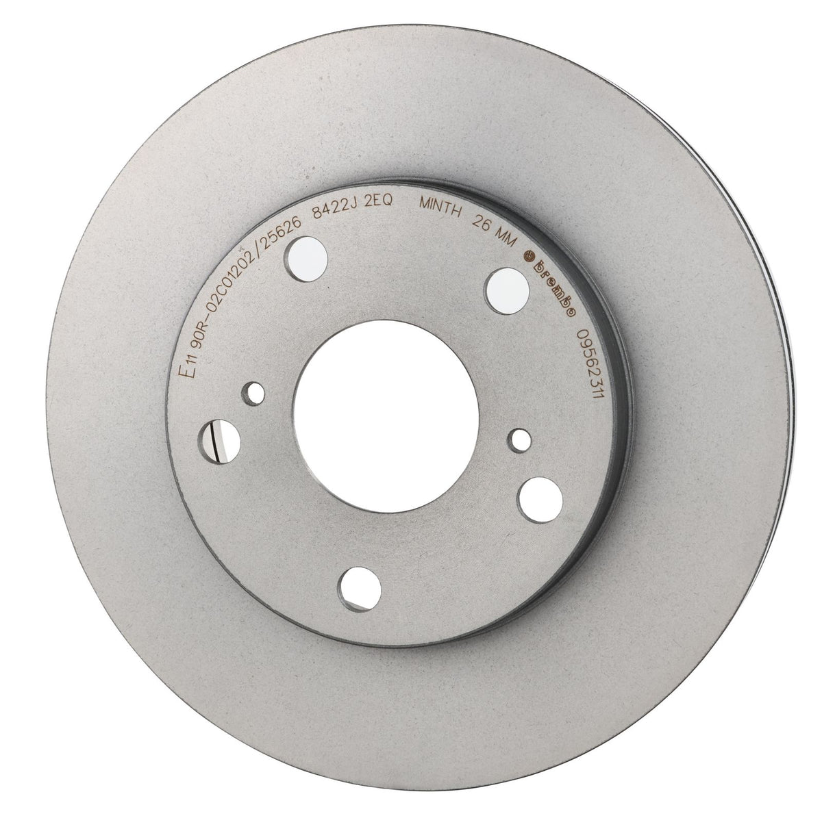 PRIME UV Coated Front Disc Brake Rotor - 09.5623.11_07