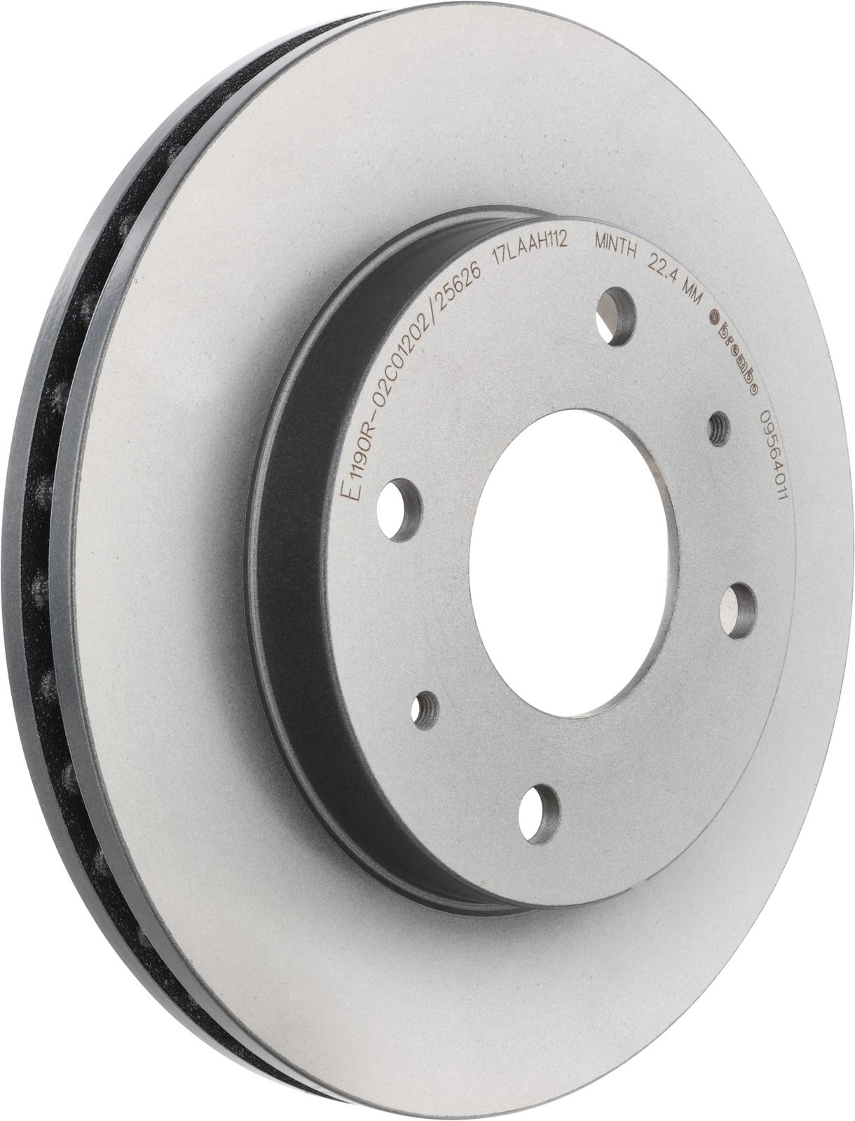 PRIME UV Coated Front Disc Brake Rotor - 09.5640.11_01