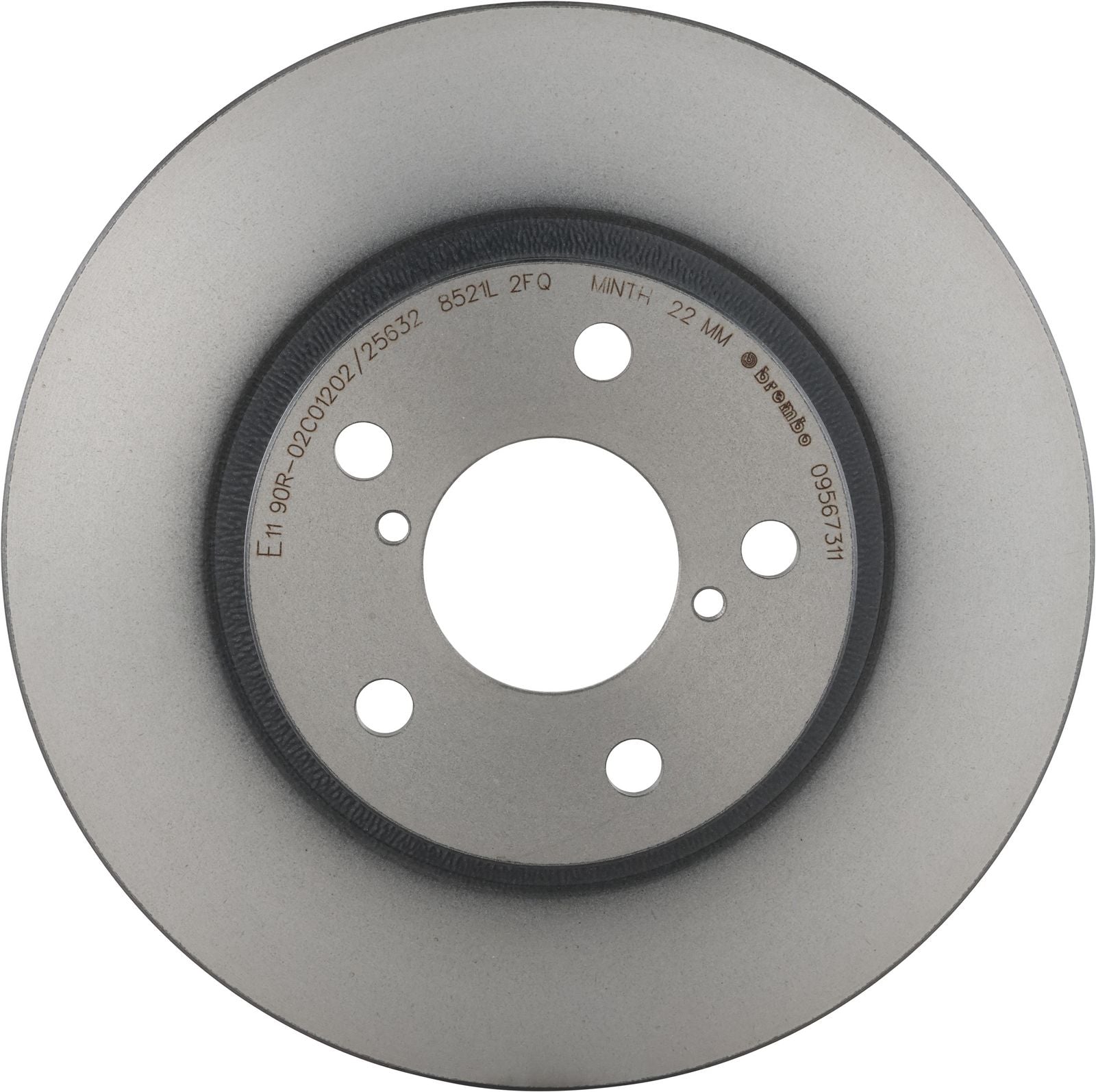 PRIME UV Coated Front Disc Brake Rotor - 09.5673.11_03
