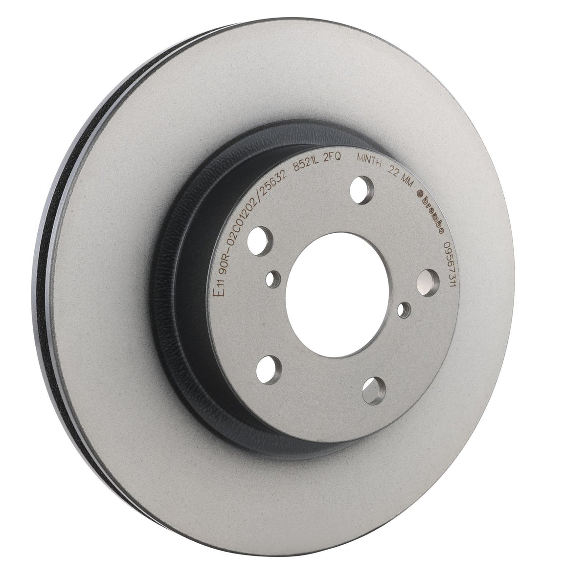 PRIME UV Coated Front Disc Brake Rotor - 09.5673.11_29