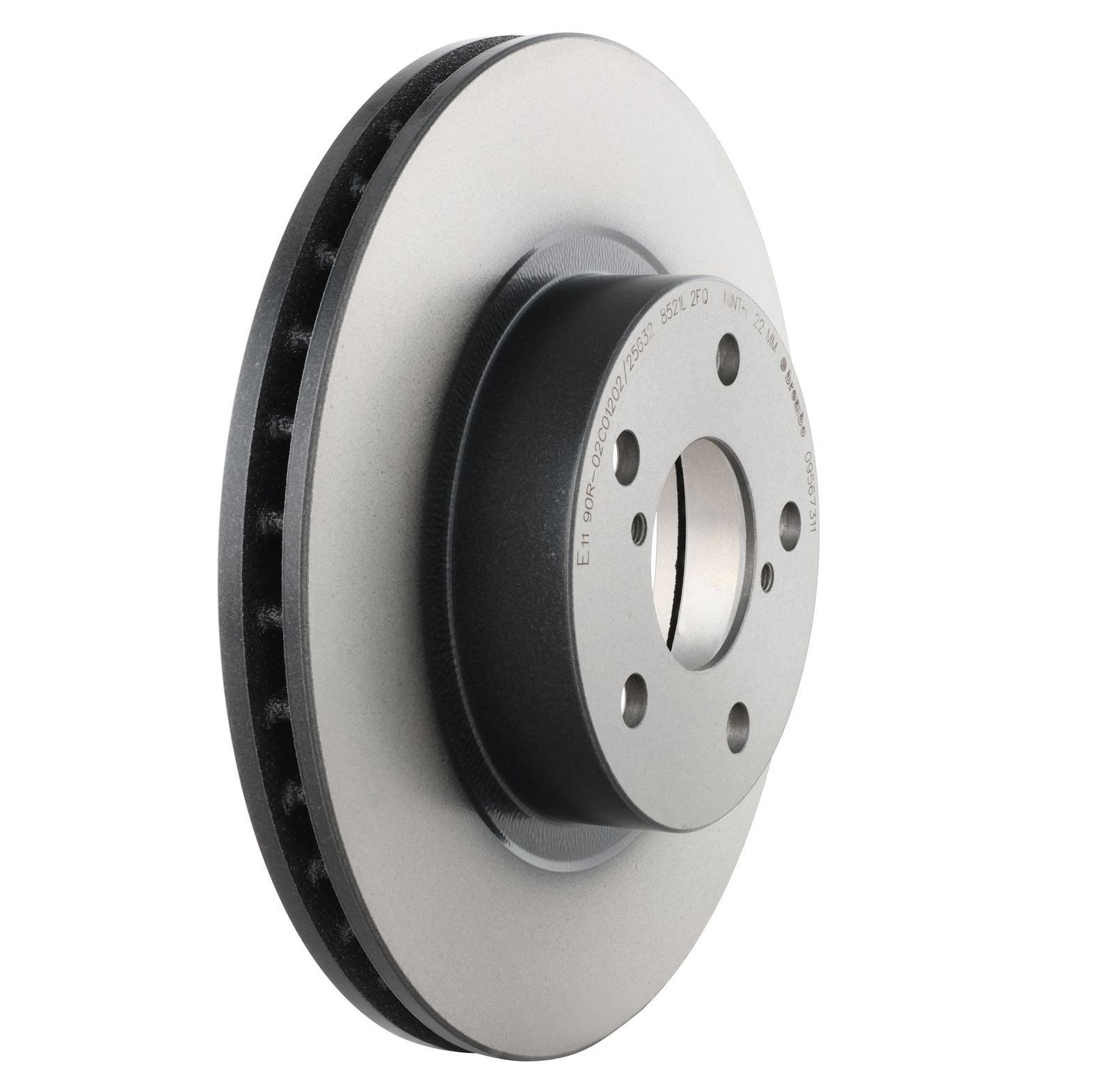 PRIME UV Coated Front Disc Brake Rotor - 09.5673.11_27