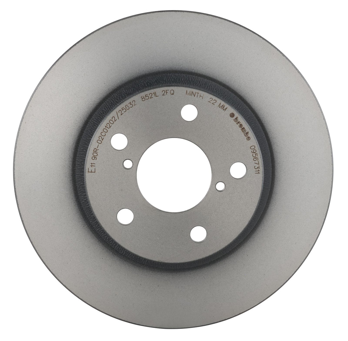 PRIME UV Coated Front Disc Brake Rotor - 09.5673.11_07