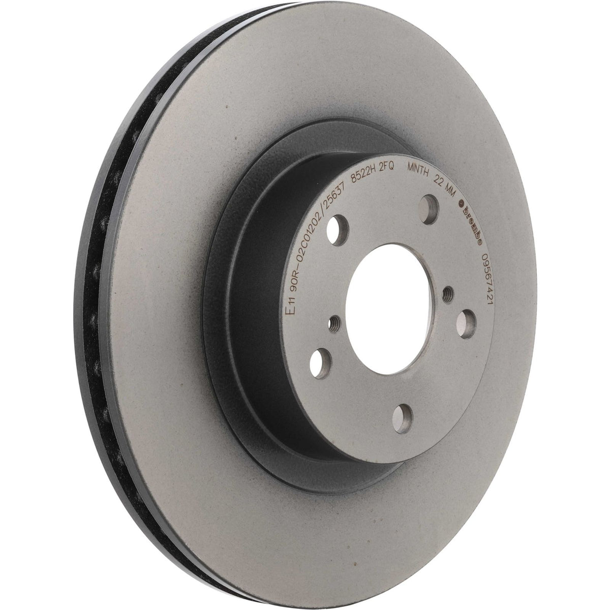 PRIME UV Coated Front Disc Brake Rotor - 09.5674.21_03