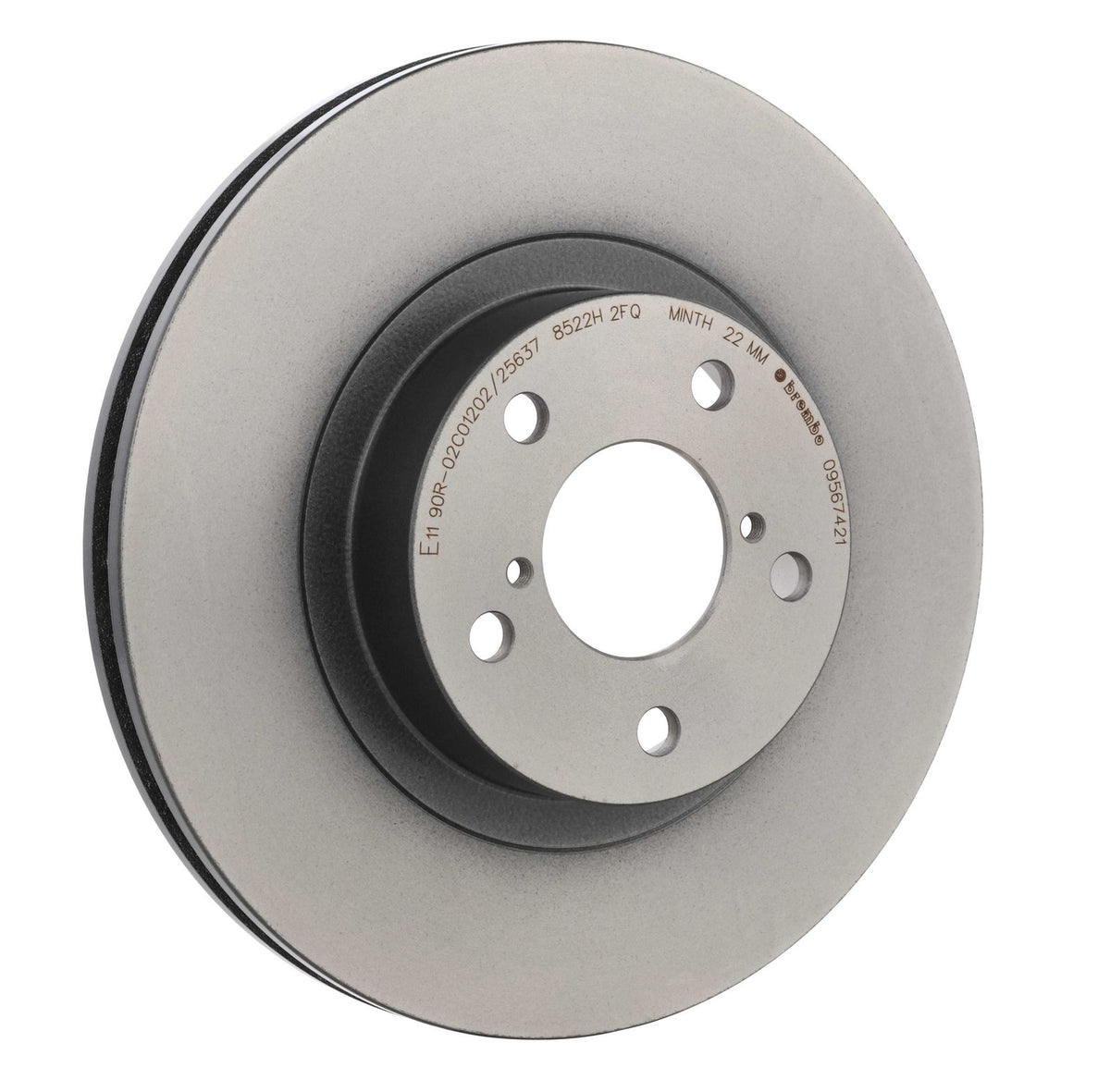 PRIME UV Coated Front Disc Brake Rotor - 09.5674.21_28