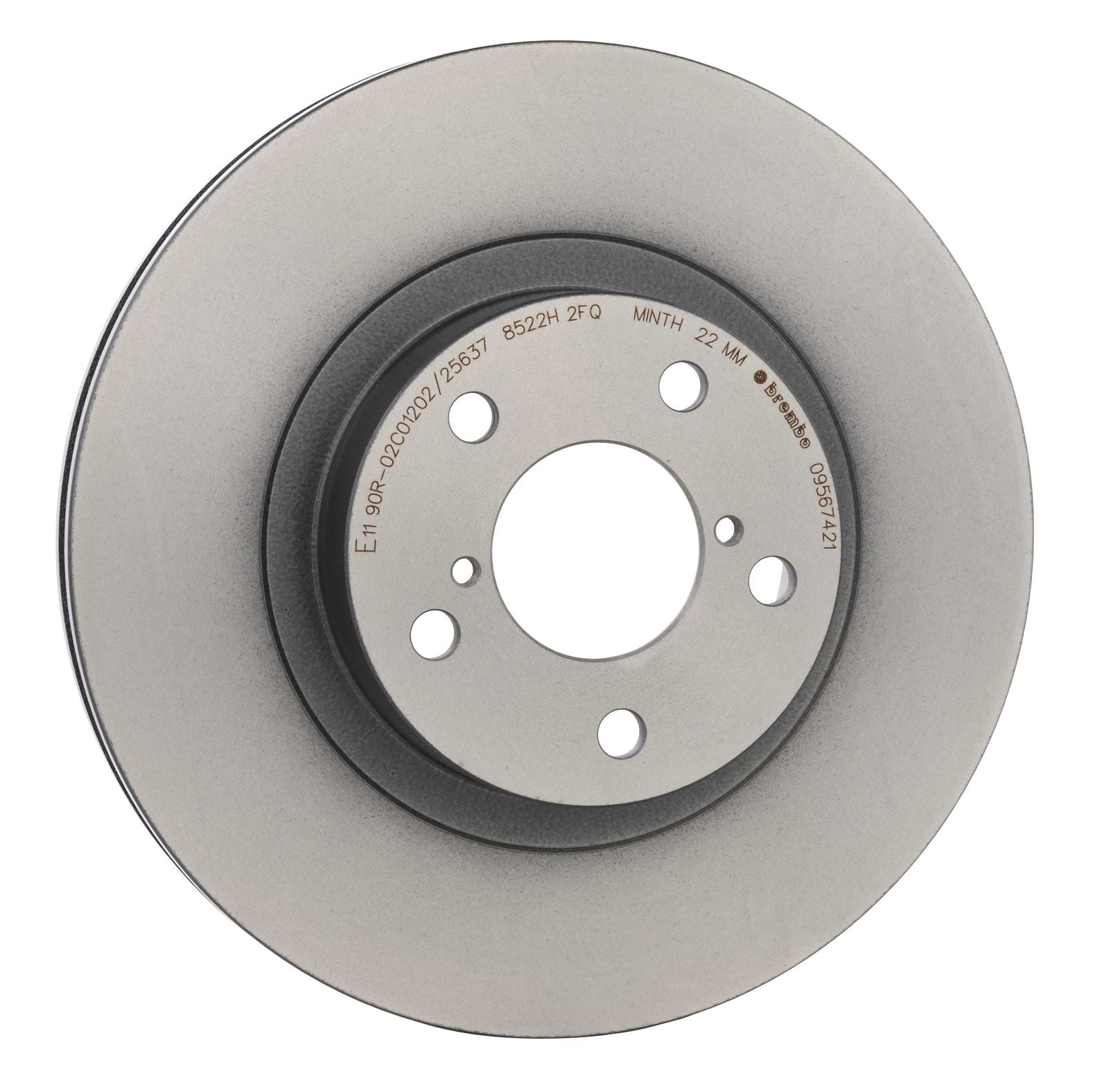 PRIME UV Coated Front Disc Brake Rotor - 09.5674.21_29