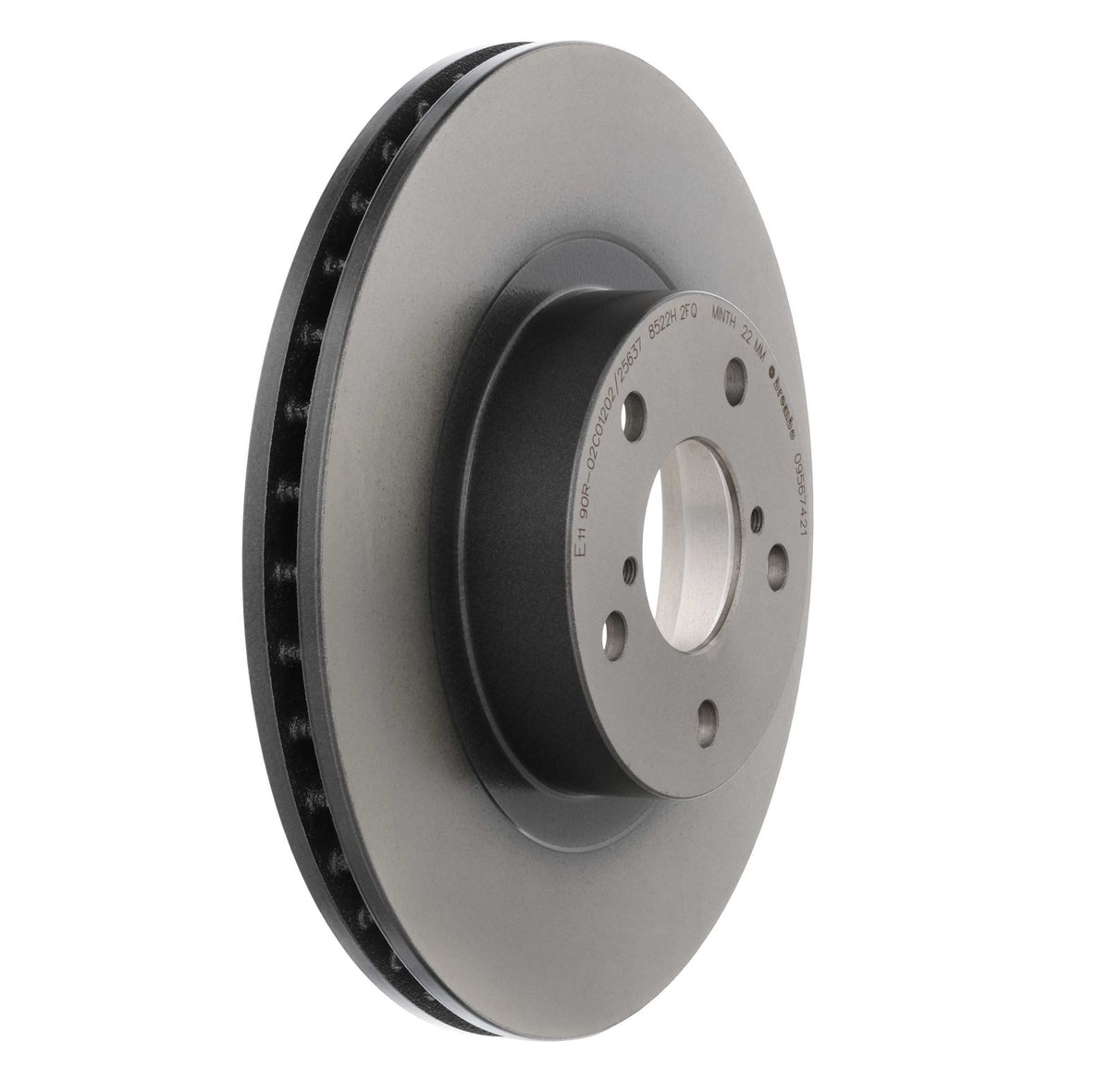 PRIME UV Coated Front Disc Brake Rotor - 09.5674.21_26
