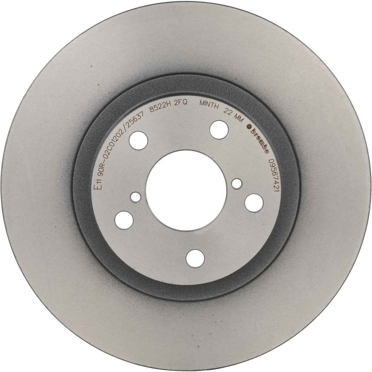 PRIME UV Coated Front Disc Brake Rotor - 09.5674.21_01