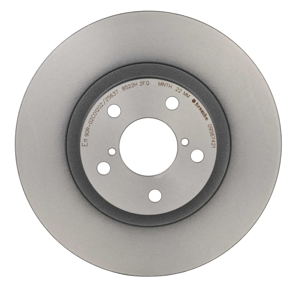 PRIME UV Coated Front Disc Brake Rotor - 09.5674.21_06
