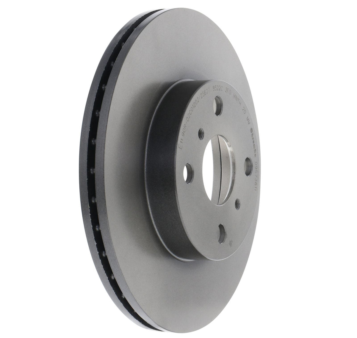 PRIME UV Coated Front Disc Brake Rotor - 09.5736.11_22