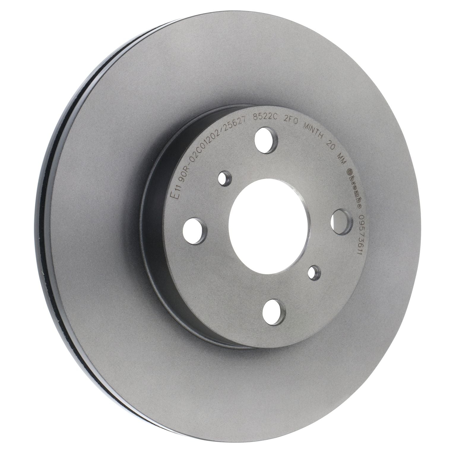 PRIME UV Coated Front Disc Brake Rotor - 09.5736.11_24