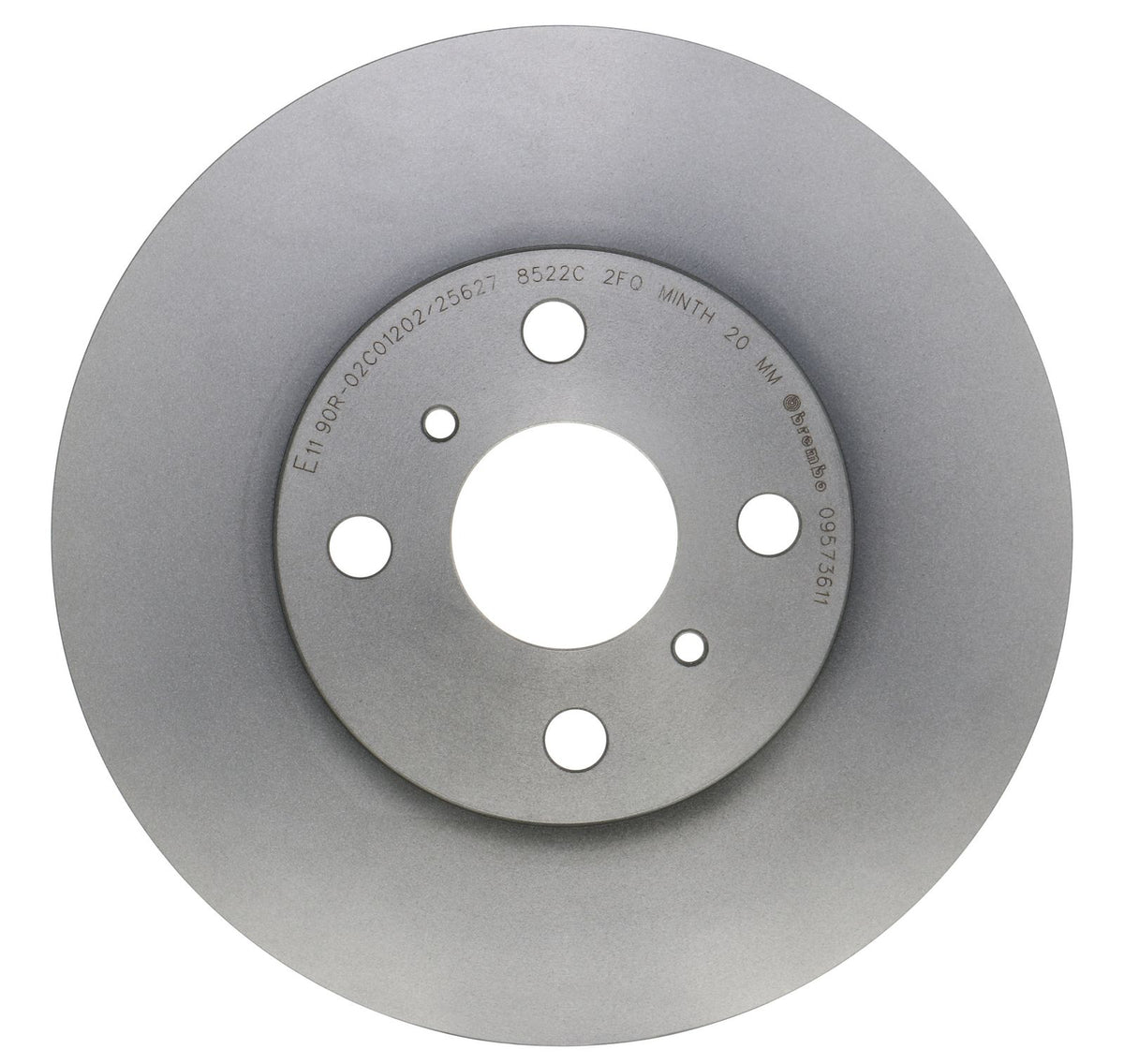 PRIME UV Coated Front Disc Brake Rotor - 09.5736.11_02