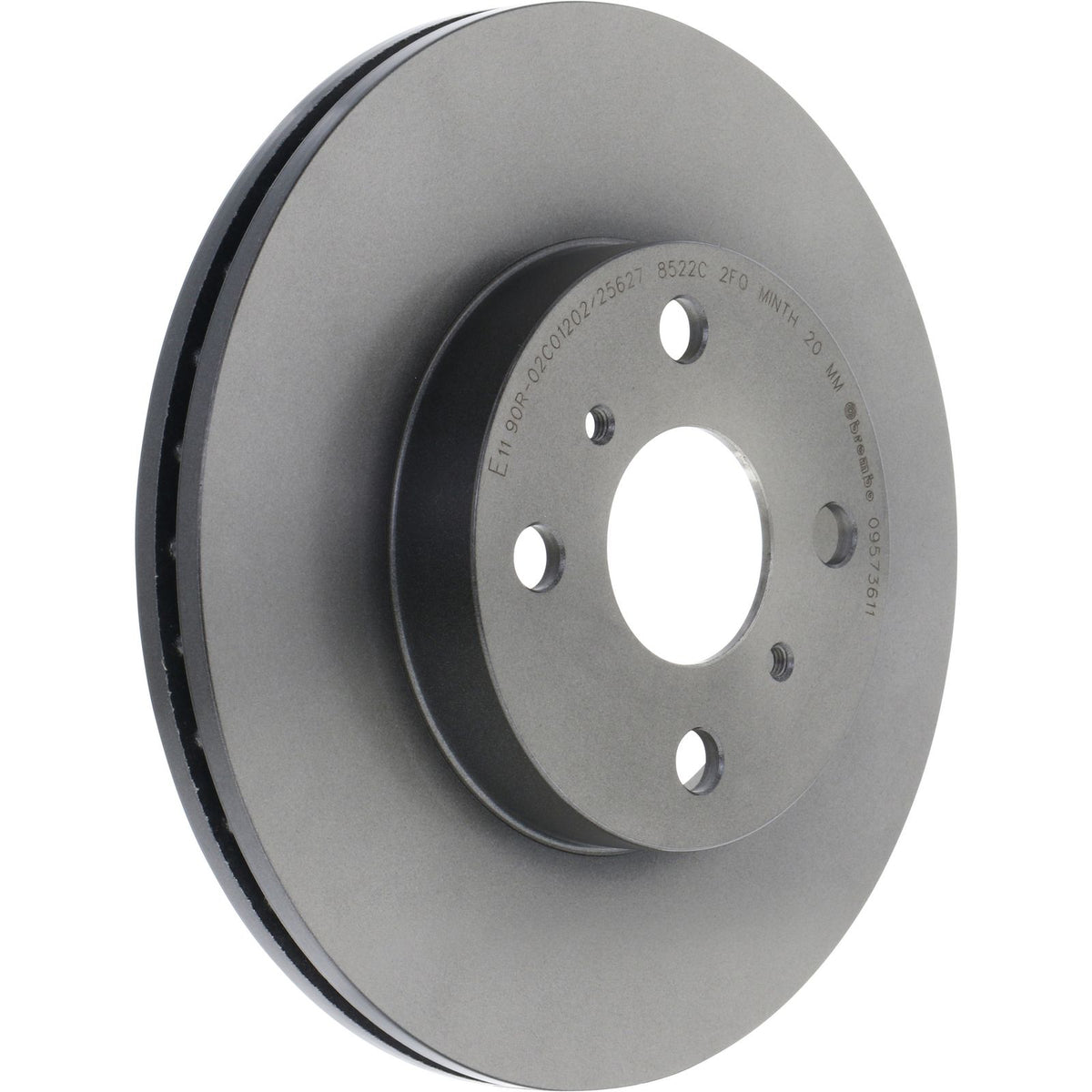 PRIME UV Coated Front Disc Brake Rotor - 09.5736.11_26