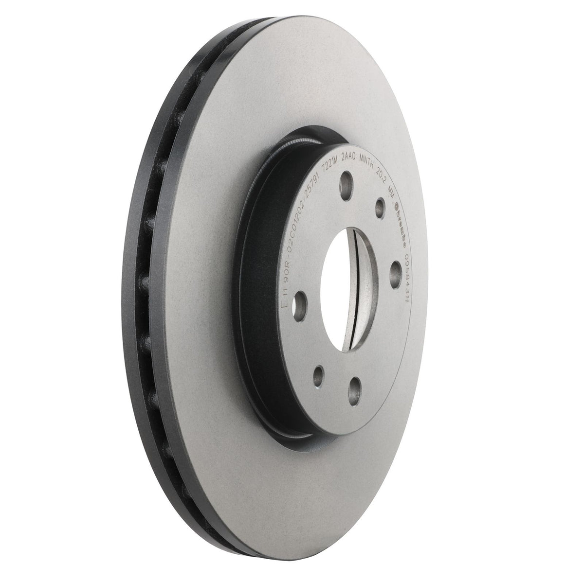 PRIME UV Coated Front Disc Brake Rotor - 09.5843.11_27