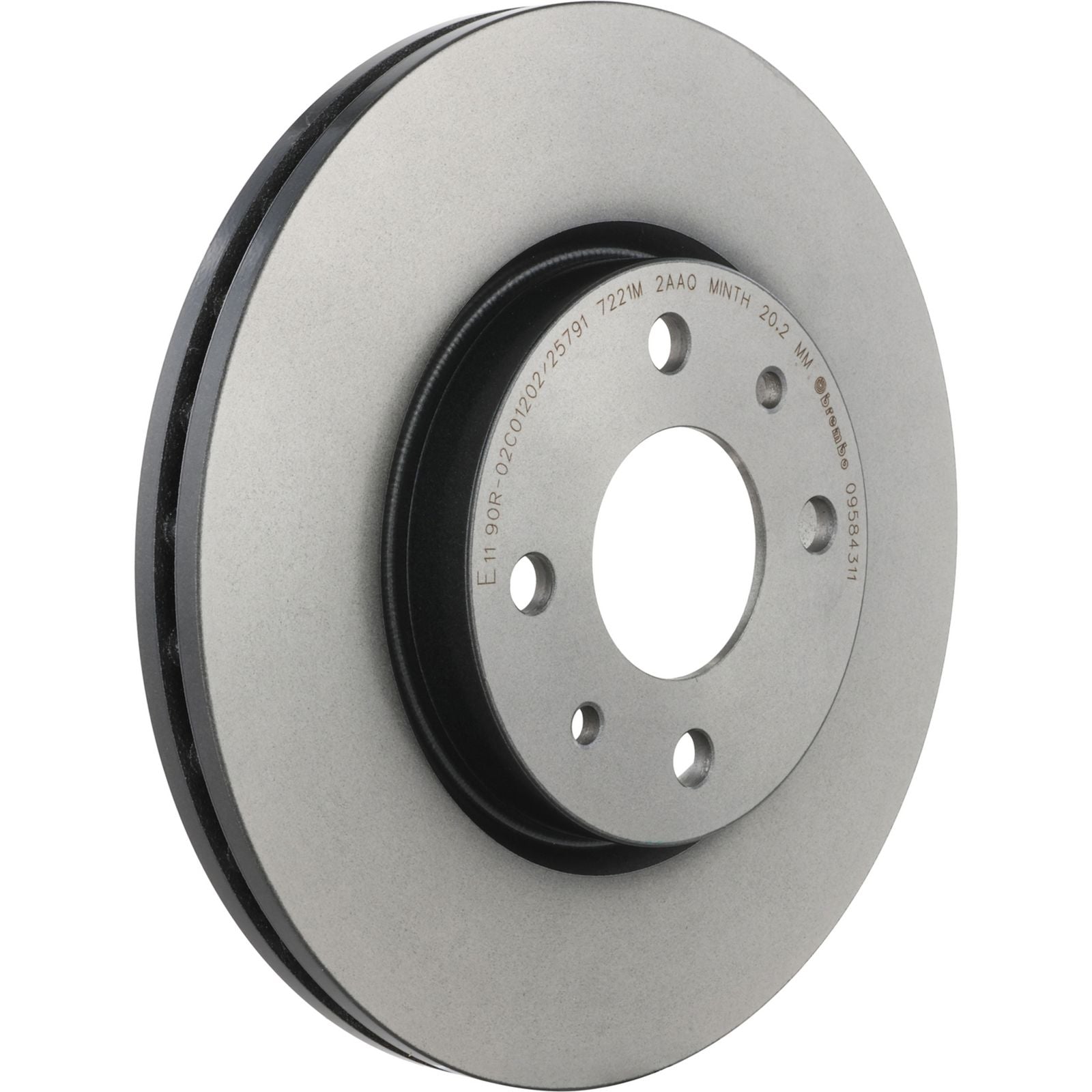 PRIME UV Coated Front Disc Brake Rotor - 09.5843.11_06