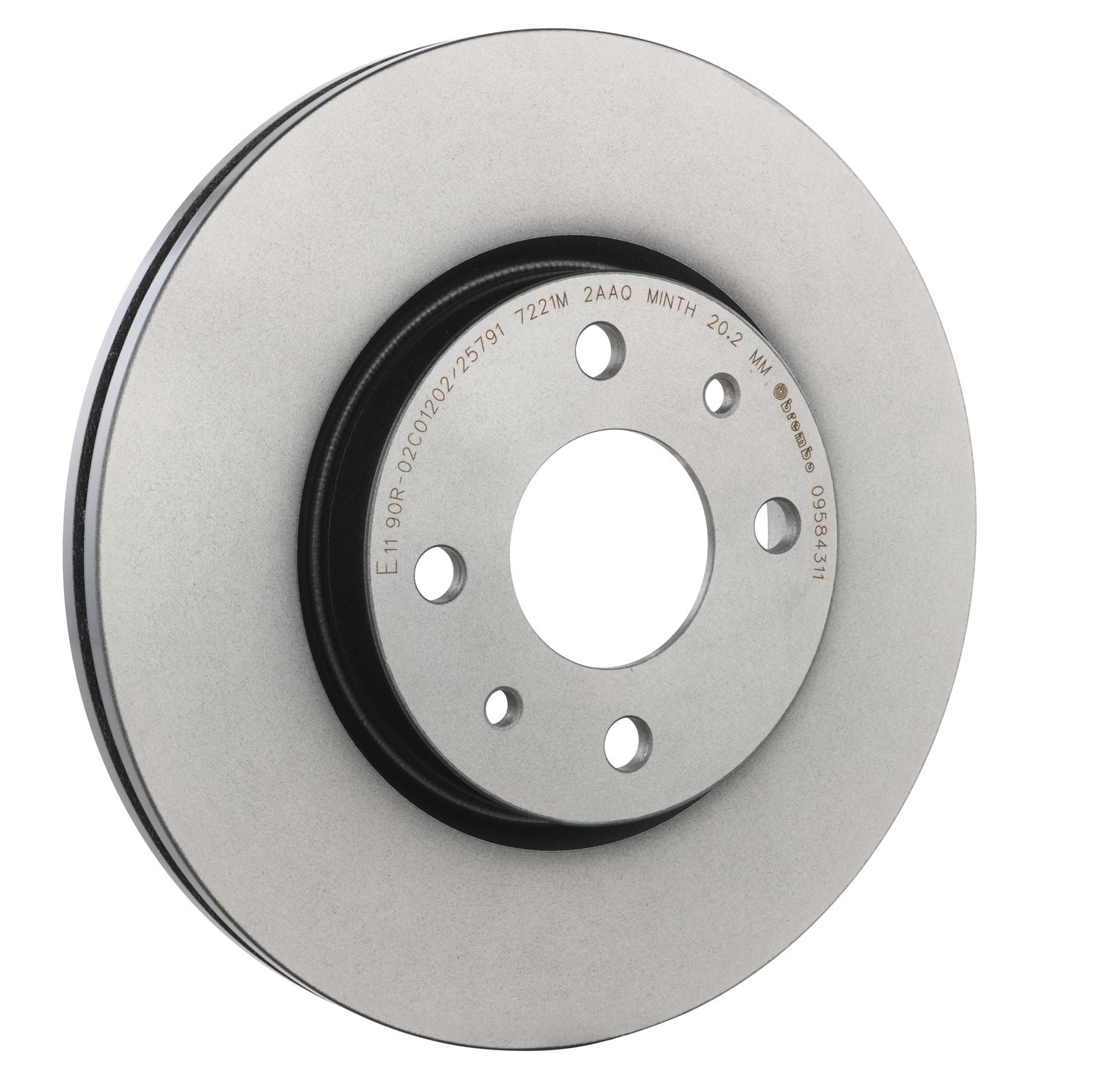 PRIME UV Coated Front Disc Brake Rotor - 09.5843.11_29
