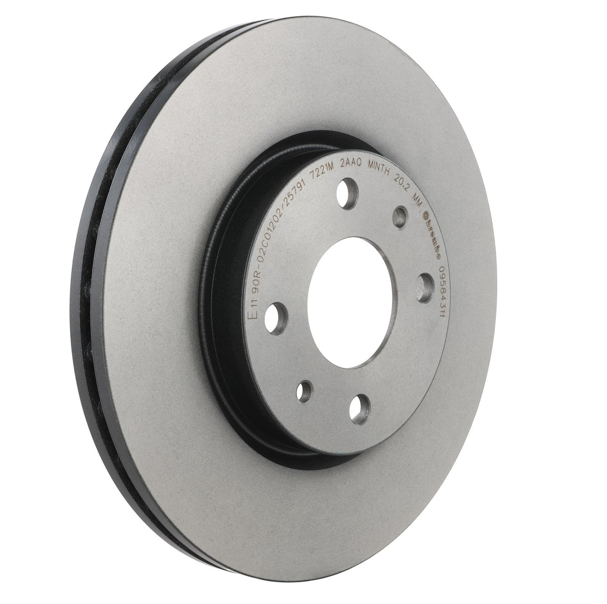 PRIME UV Coated Front Disc Brake Rotor - 09.5843.11_28