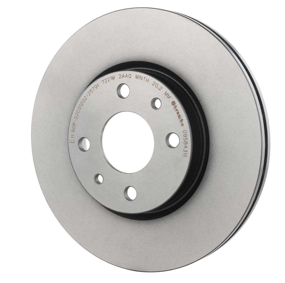 PRIME UV Coated Front Disc Brake Rotor - 09.5843.11_09