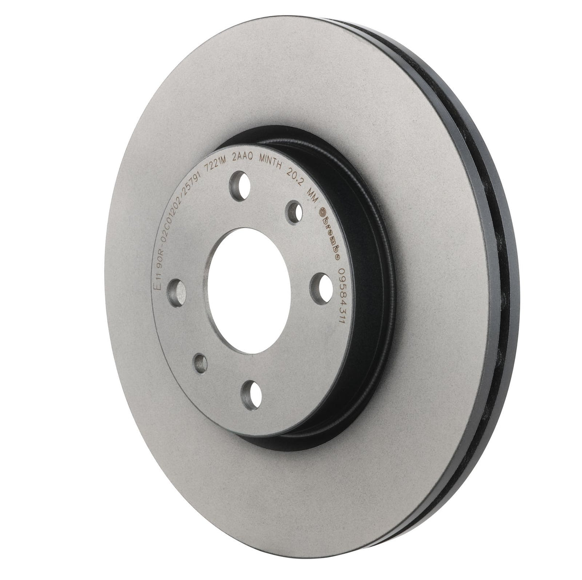 PRIME UV Coated Front Disc Brake Rotor - 09.5843.11_10