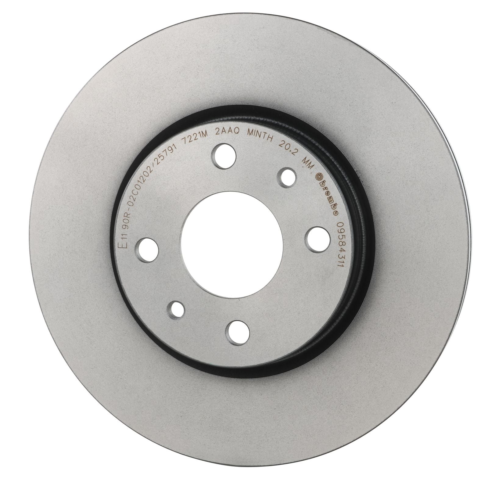 PRIME UV Coated Front Disc Brake Rotor - 09.5843.11_08