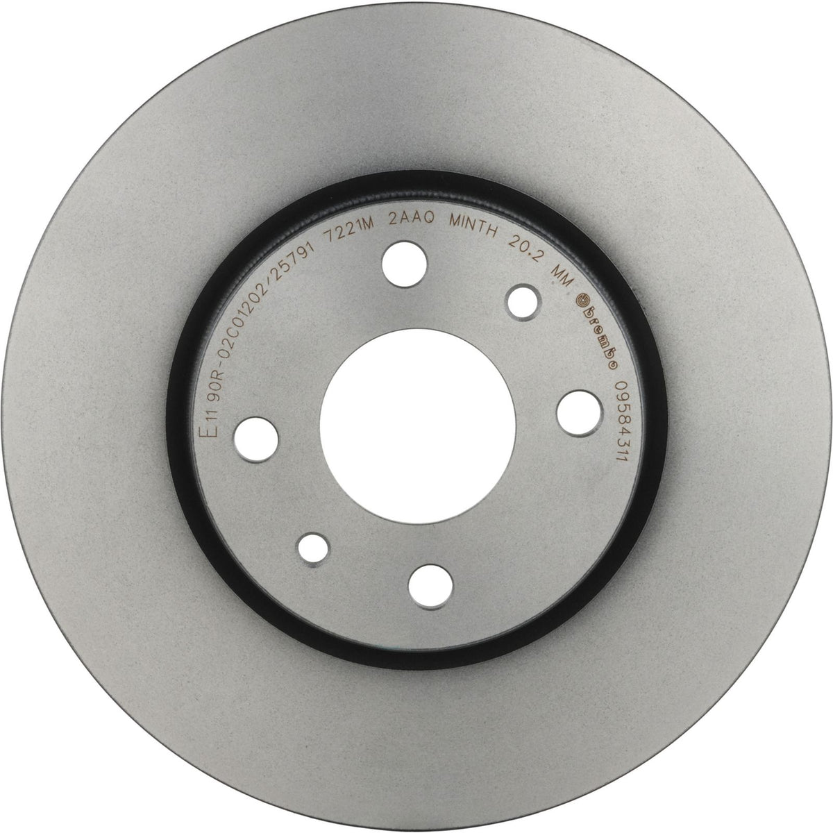 PRIME UV Coated Front Disc Brake Rotor - 09.5843.11_03