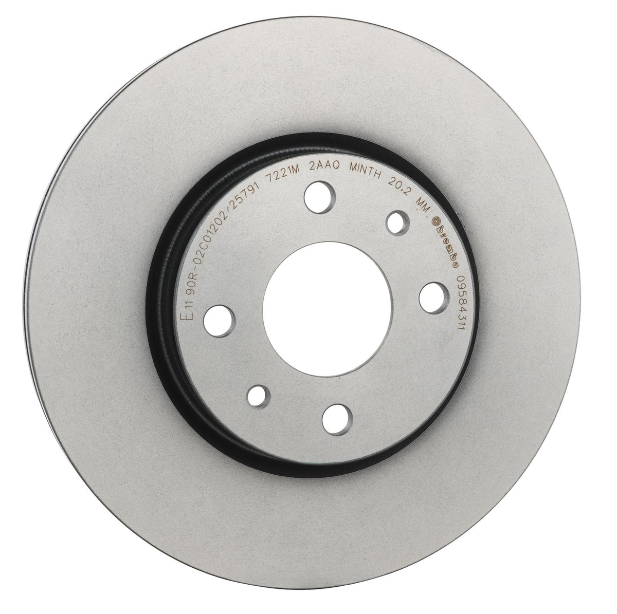 PRIME UV Coated Front Disc Brake Rotor - 09.5843.11_30