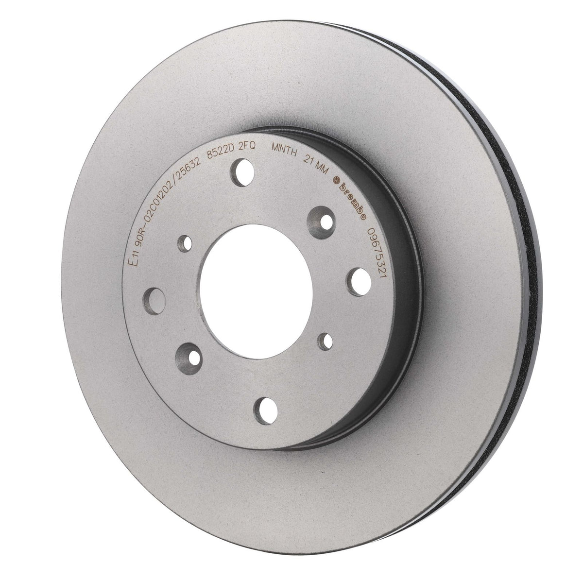 PRIME UV Coated Front Disc Brake Rotor - 09.6753.21_09