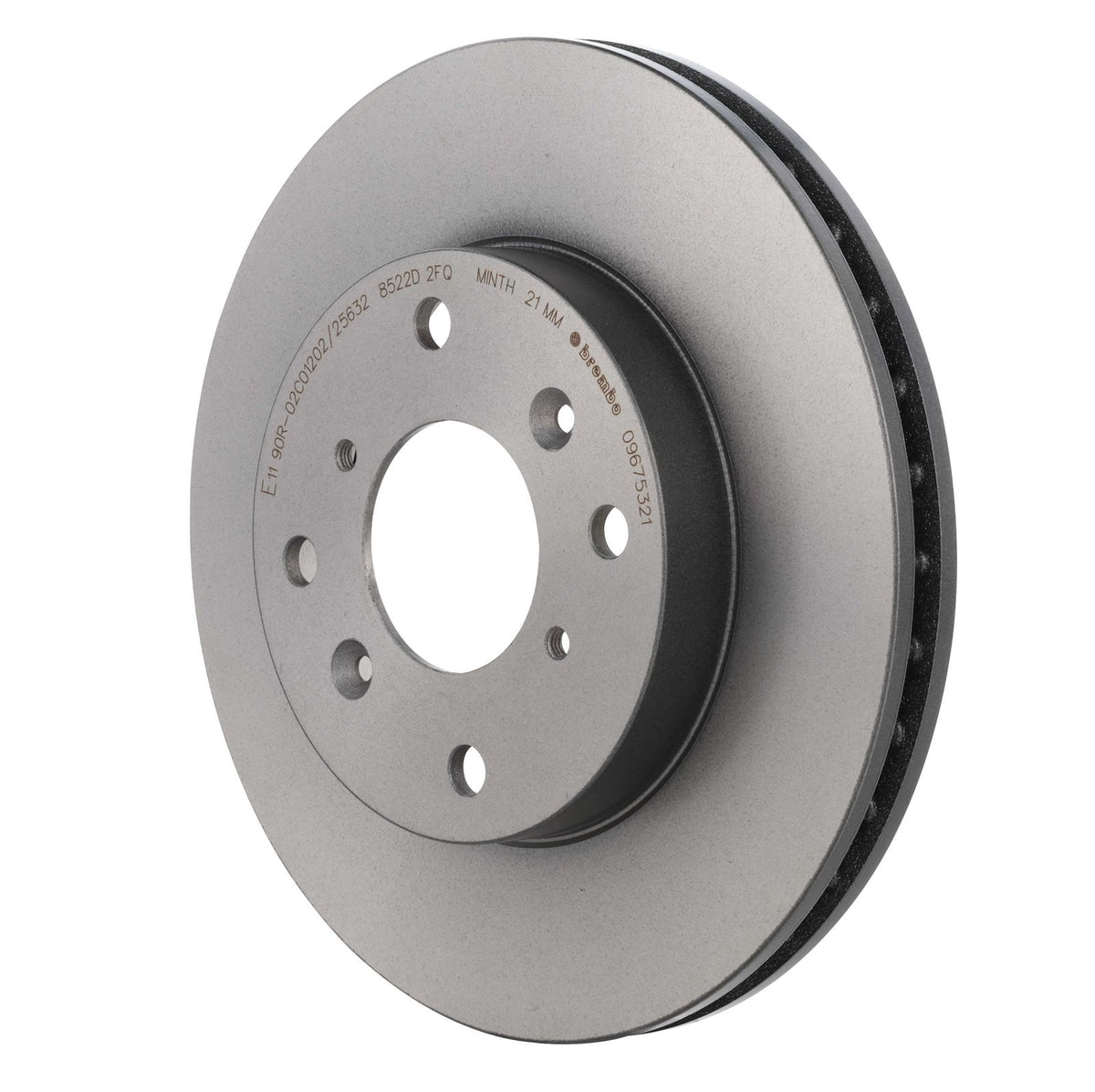 PRIME UV Coated Front Disc Brake Rotor - 09.6753.21_10