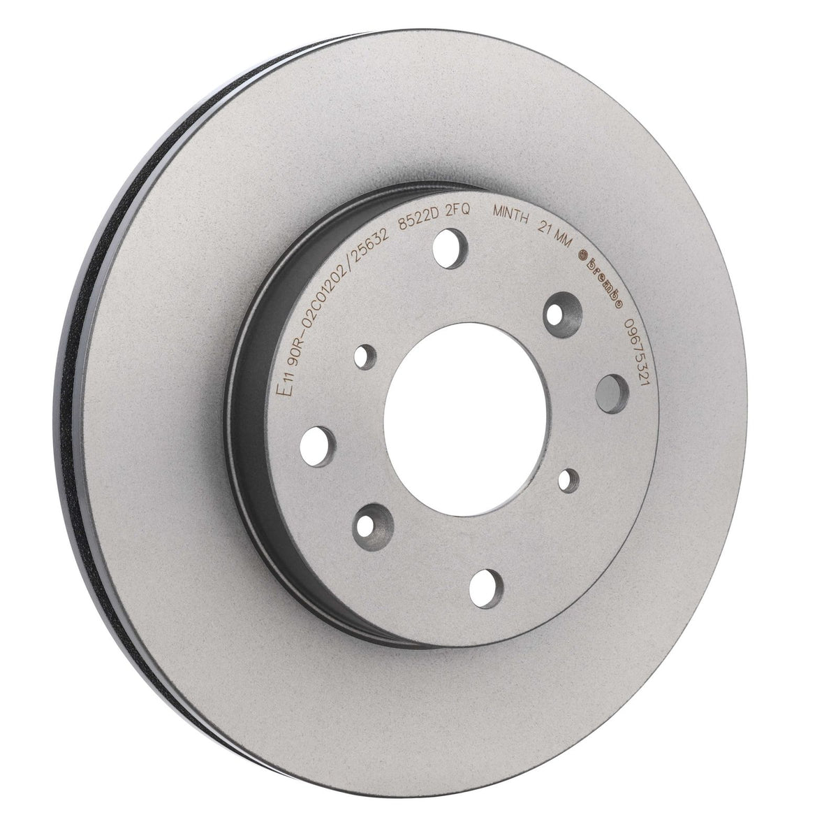 PRIME UV Coated Front Disc Brake Rotor - 09.6753.21_29