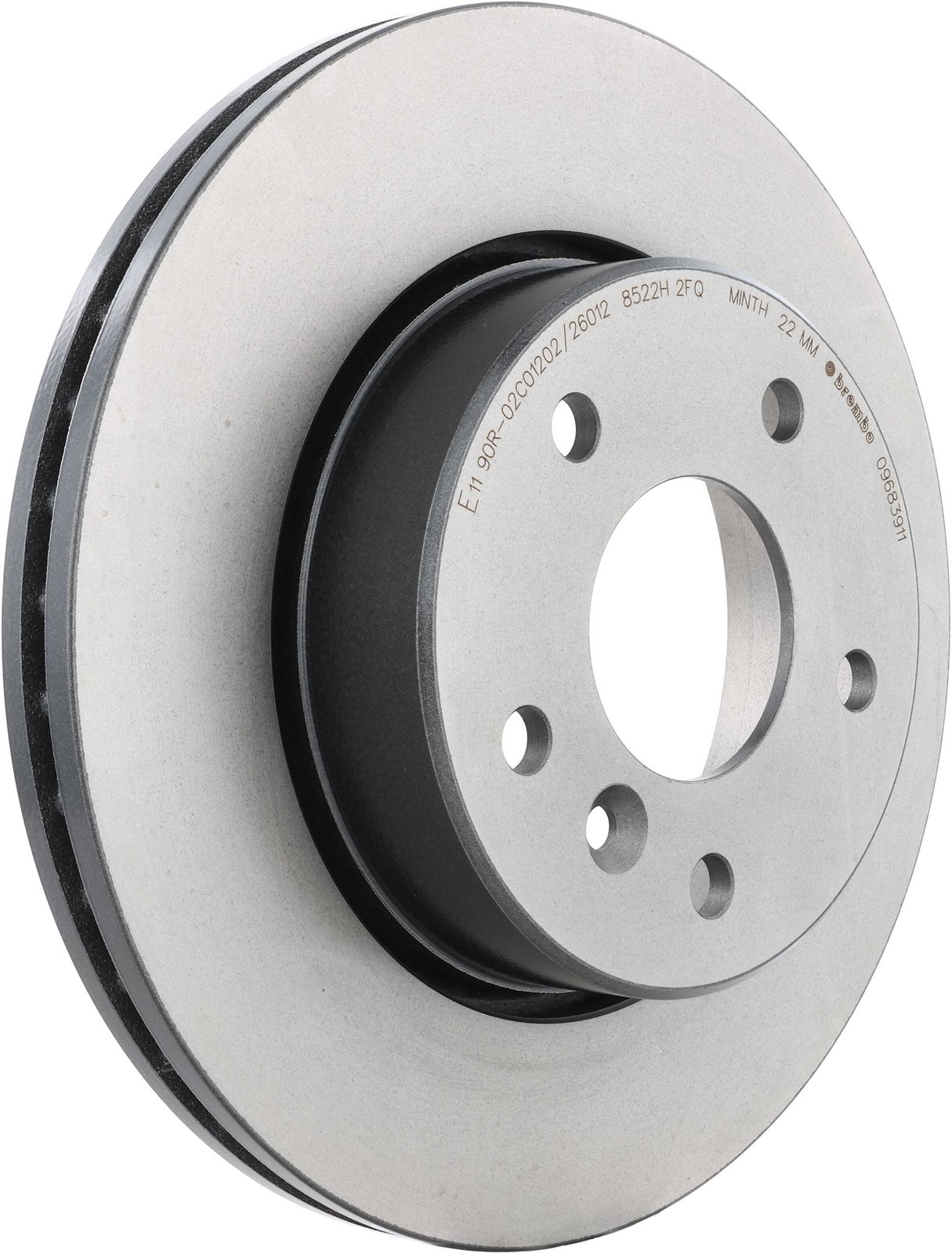 PRIME UV Coated Front Disc Brake Rotor - 09.6839.11_01