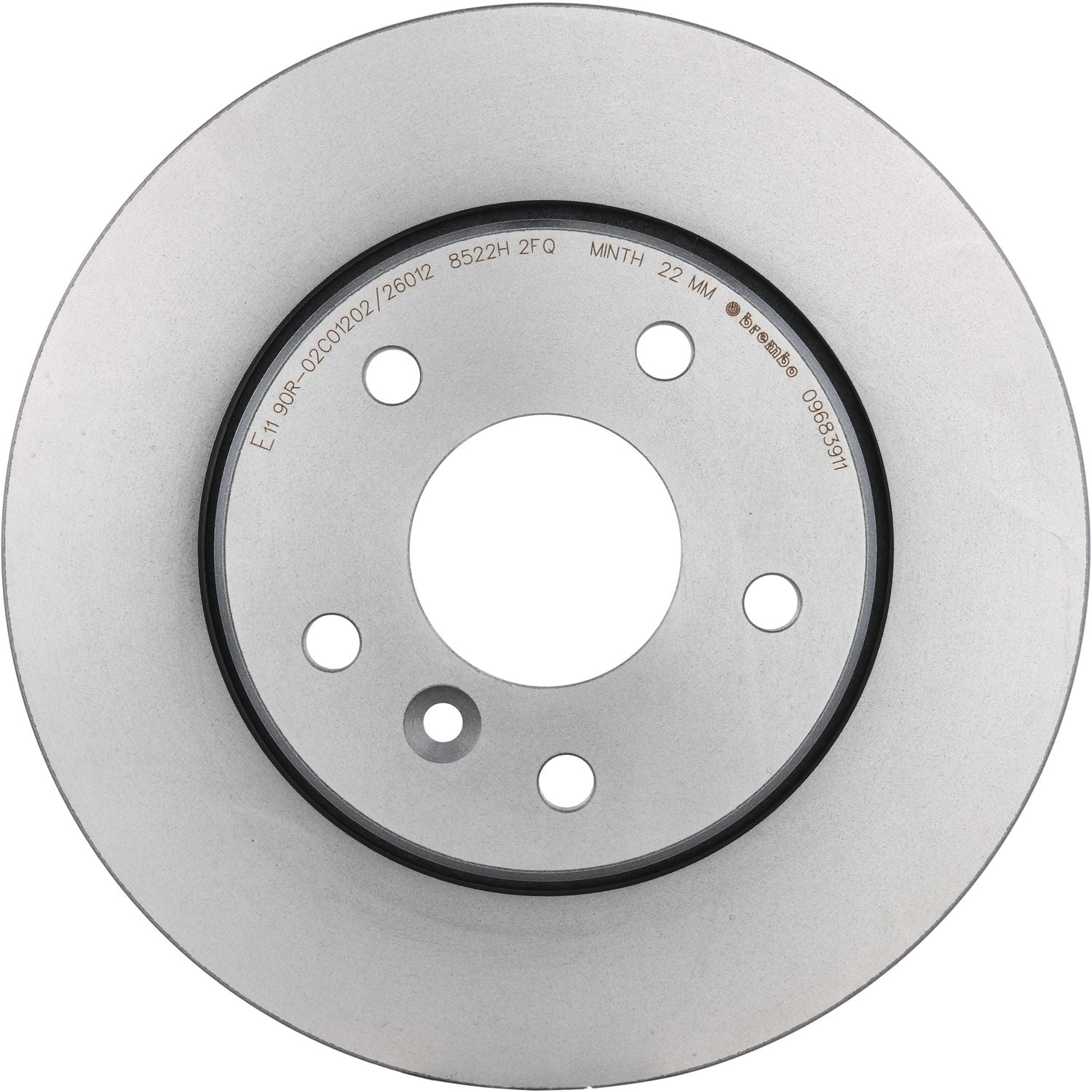 PRIME UV Coated Front Disc Brake Rotor - 09.6839.11_02