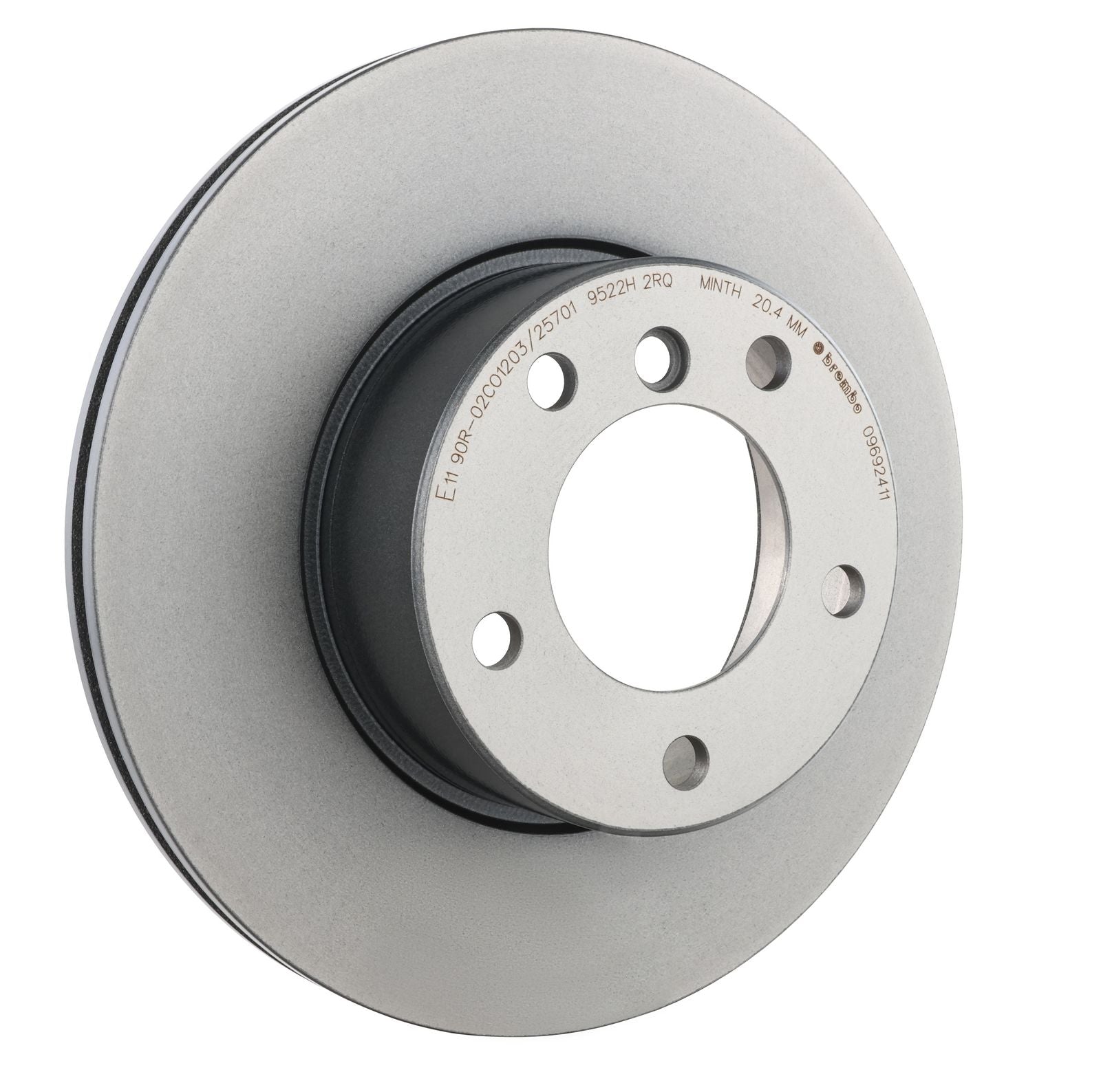 PRIME UV Coated Front Disc Brake Rotor - 09.6924.11_29