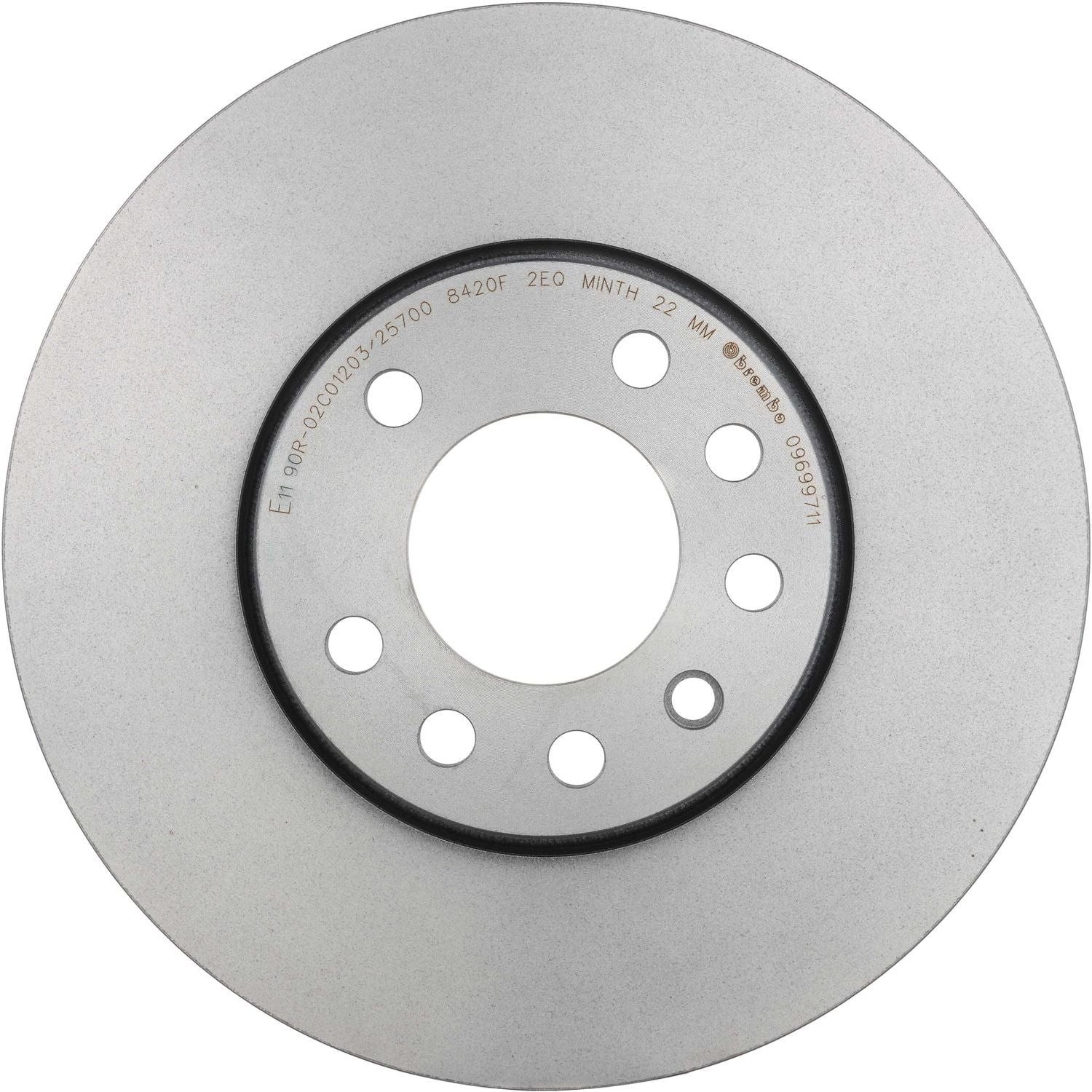 PRIME UV Coated Front Disc Brake Rotor - 09.6997.11_02