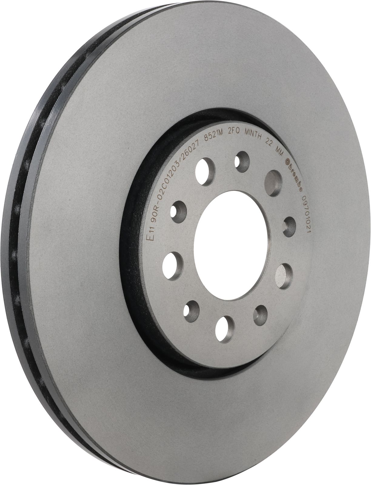 PRIME UV Coated Front Disc Brake Rotor - 09.7010.21_01