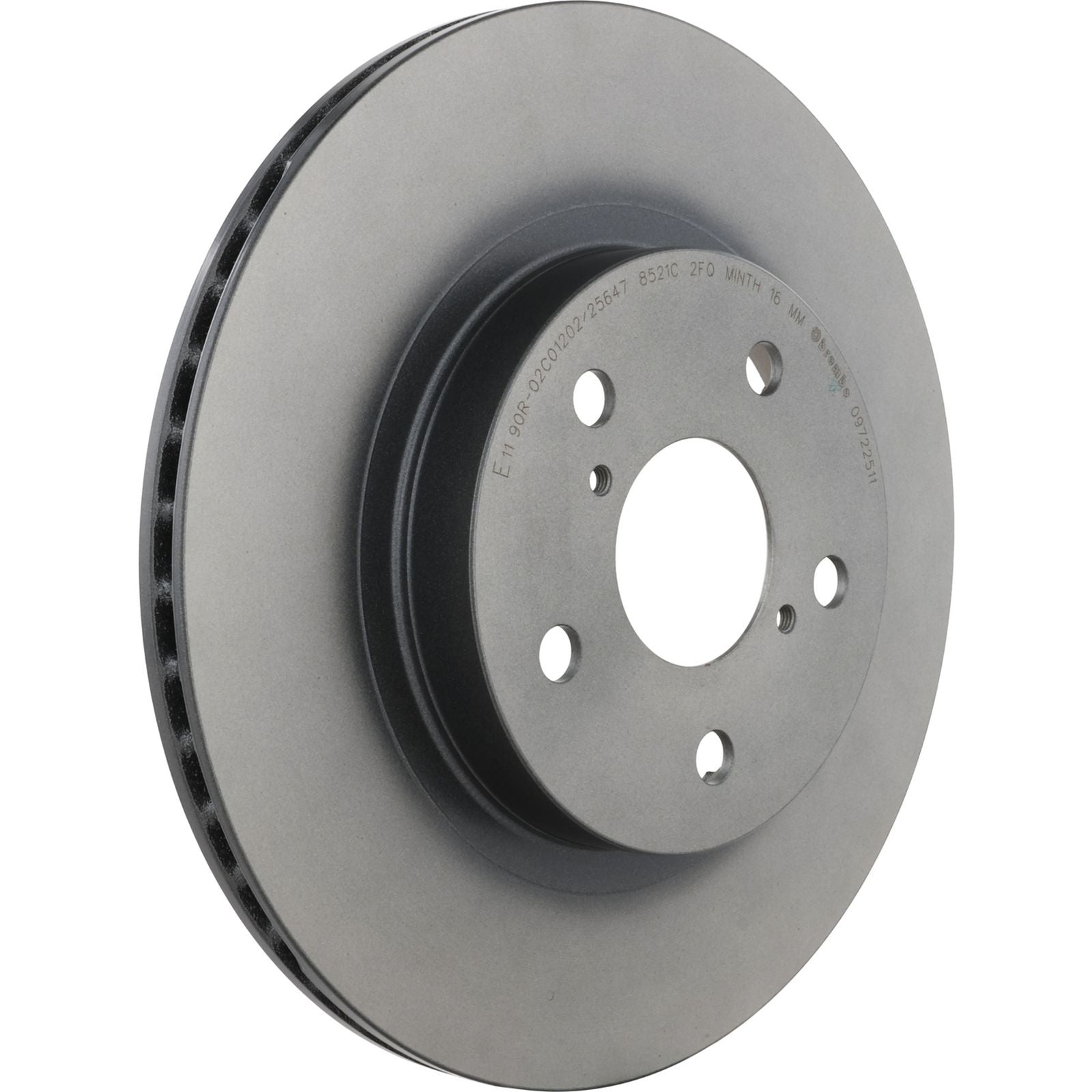 PRIME UV Coated Front Disc Brake Rotor - 09.7225.11_03