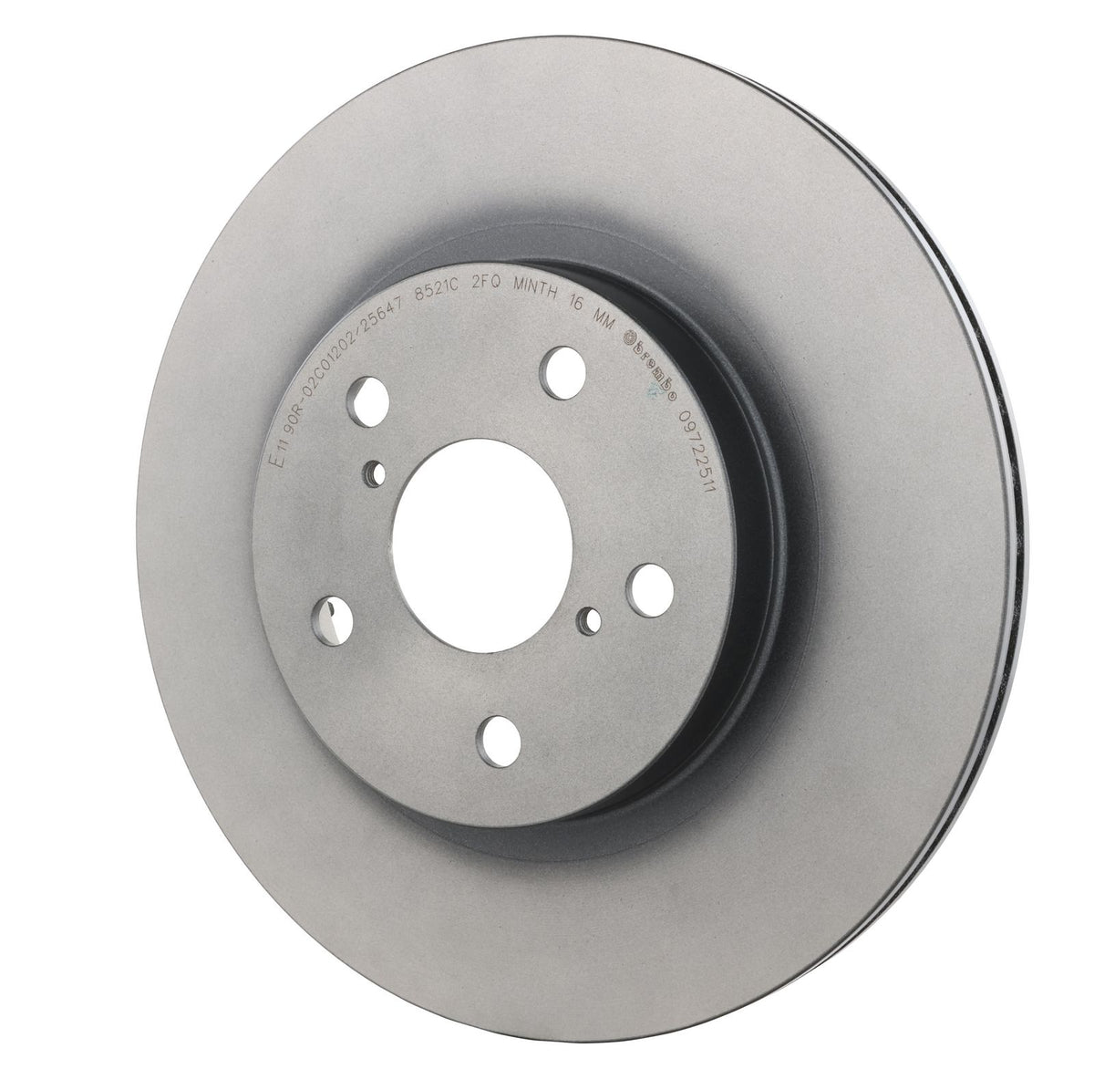 PRIME UV Coated Front Disc Brake Rotor - 09.7225.11_08